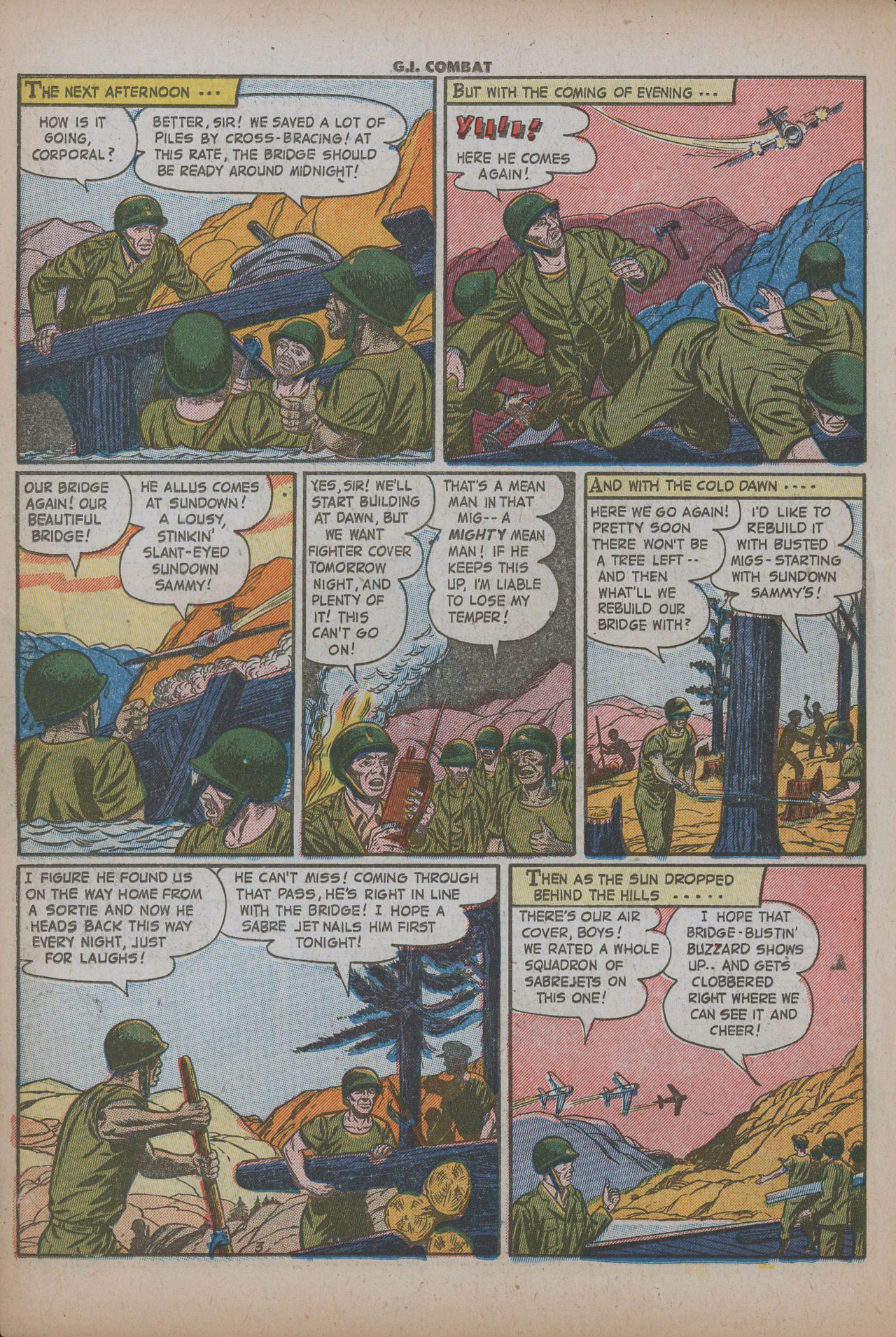 Read online G.I. Combat (1952) comic -  Issue #10 - 15