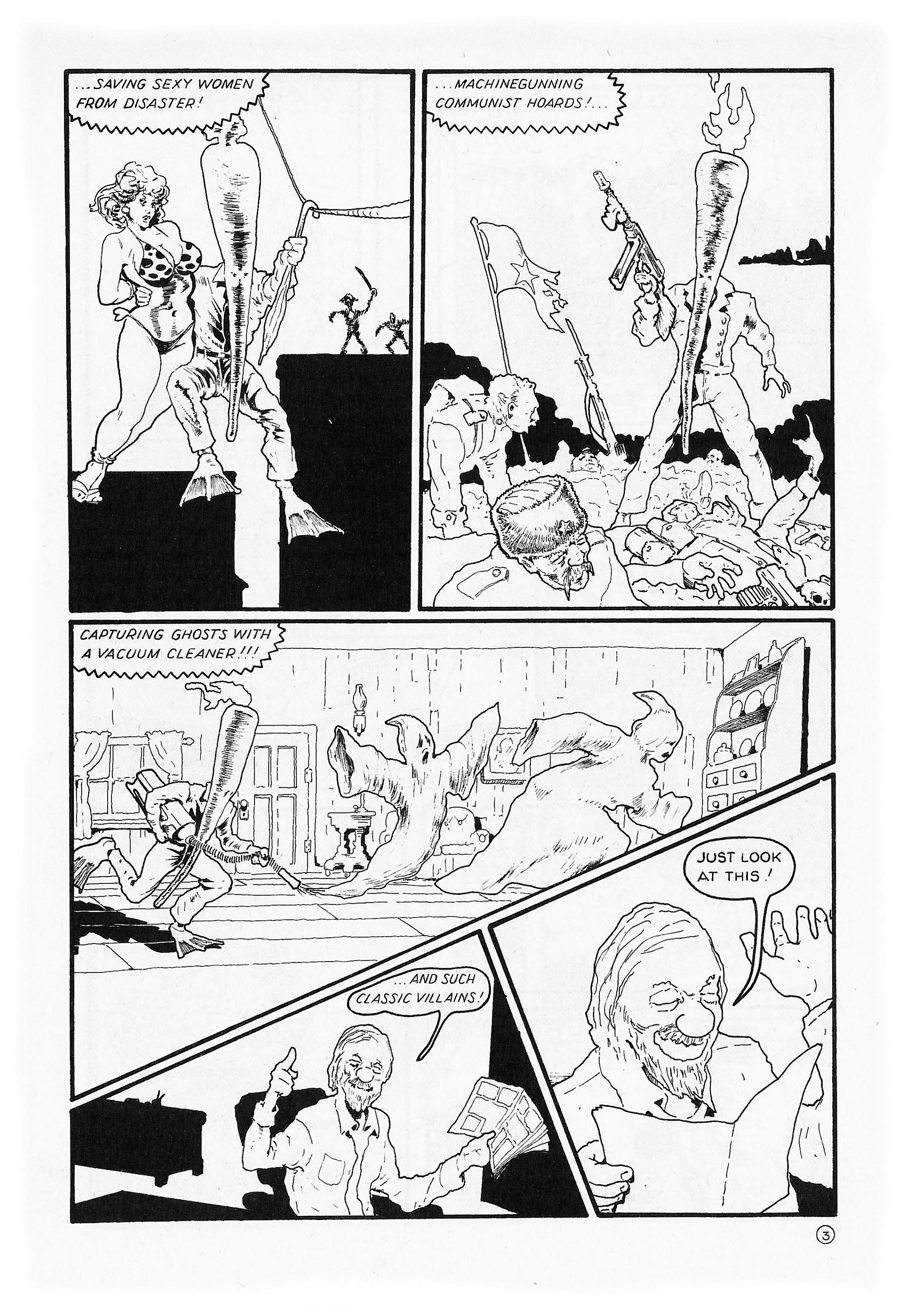 Read online Flaming Carrot Comics (1984) comic -  Issue #1 - 5