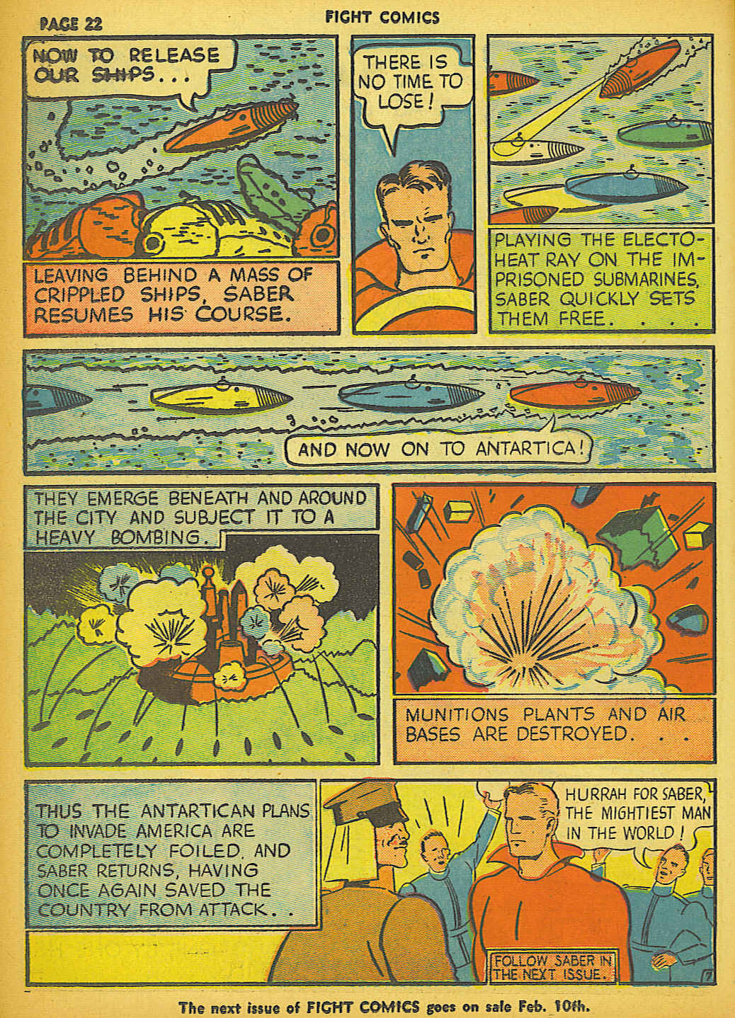 Read online Fight Comics comic -  Issue #2 - 24