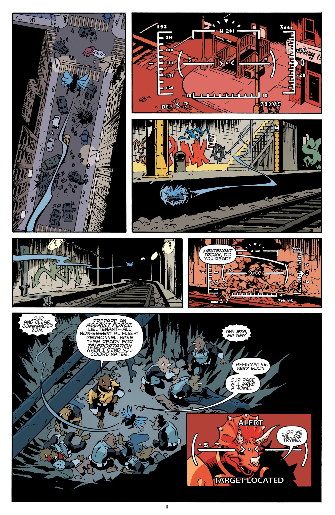 Read online Teenage Mutant Ninja Turtles (2011) comic -  Issue #77 - 12