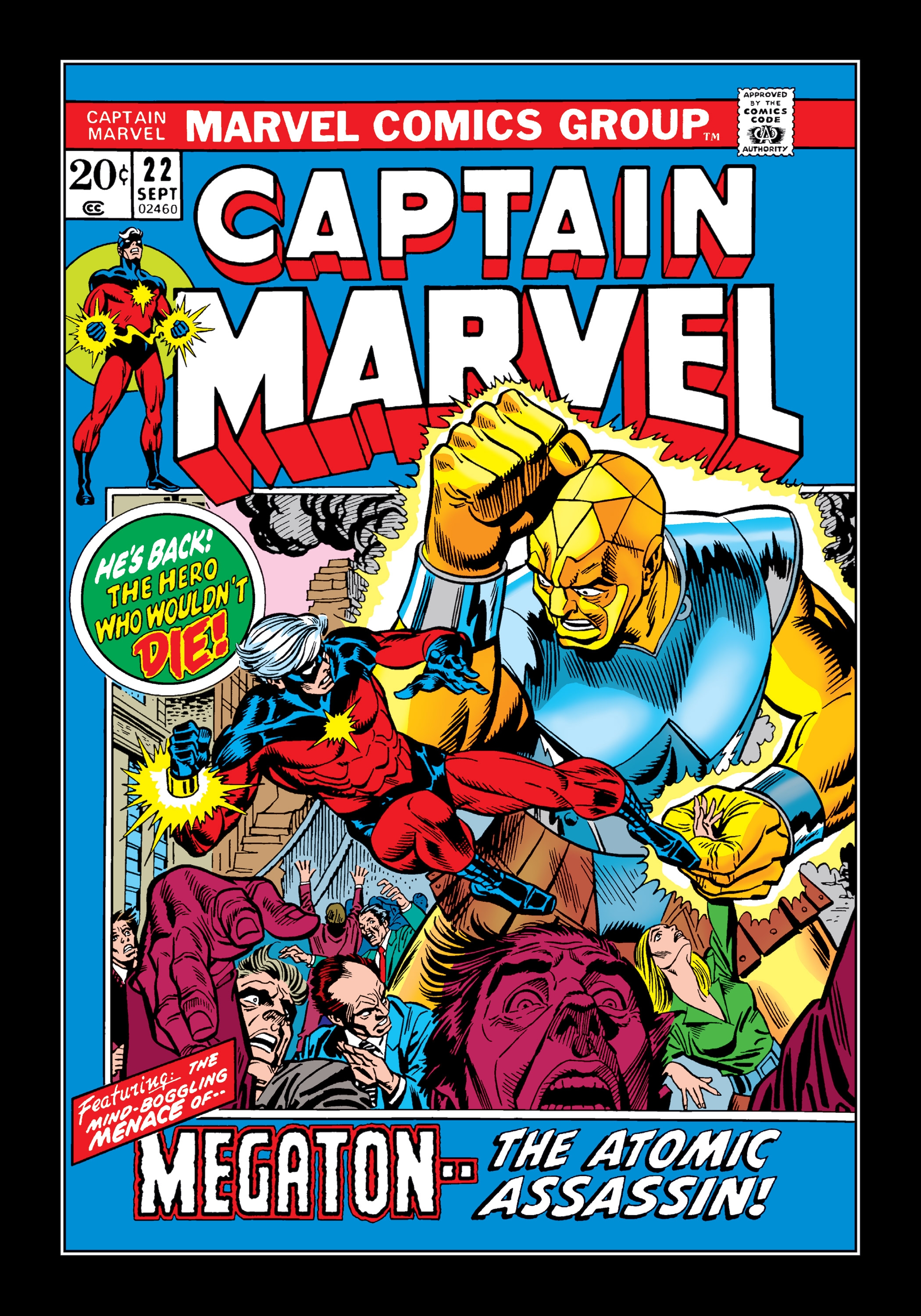 Read online Marvel Masterworks: Captain Marvel comic -  Issue # TPB 3 (Part 1) - 7
