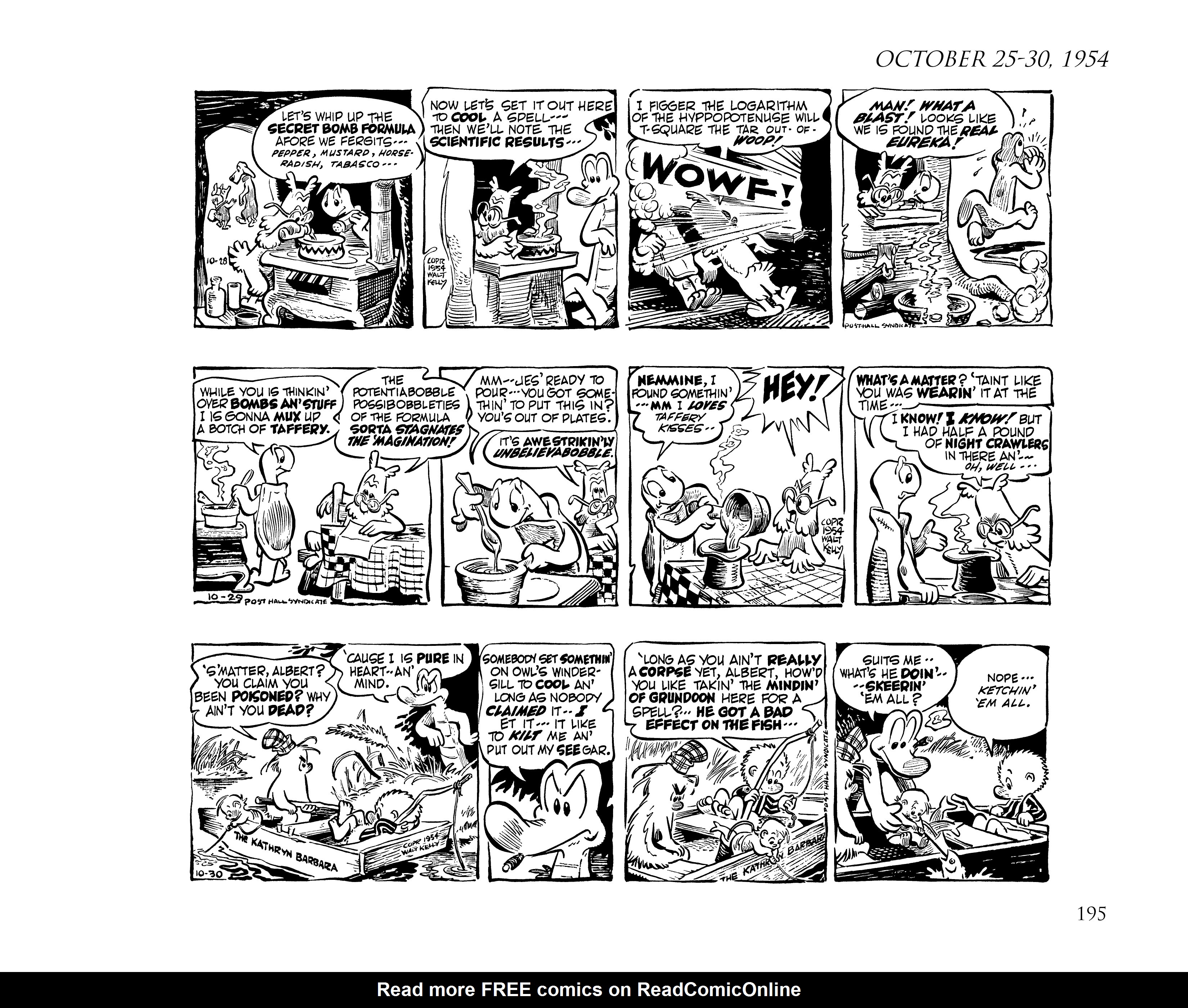 Read online Pogo by Walt Kelly: The Complete Syndicated Comic Strips comic -  Issue # TPB 3 (Part 3) - 7