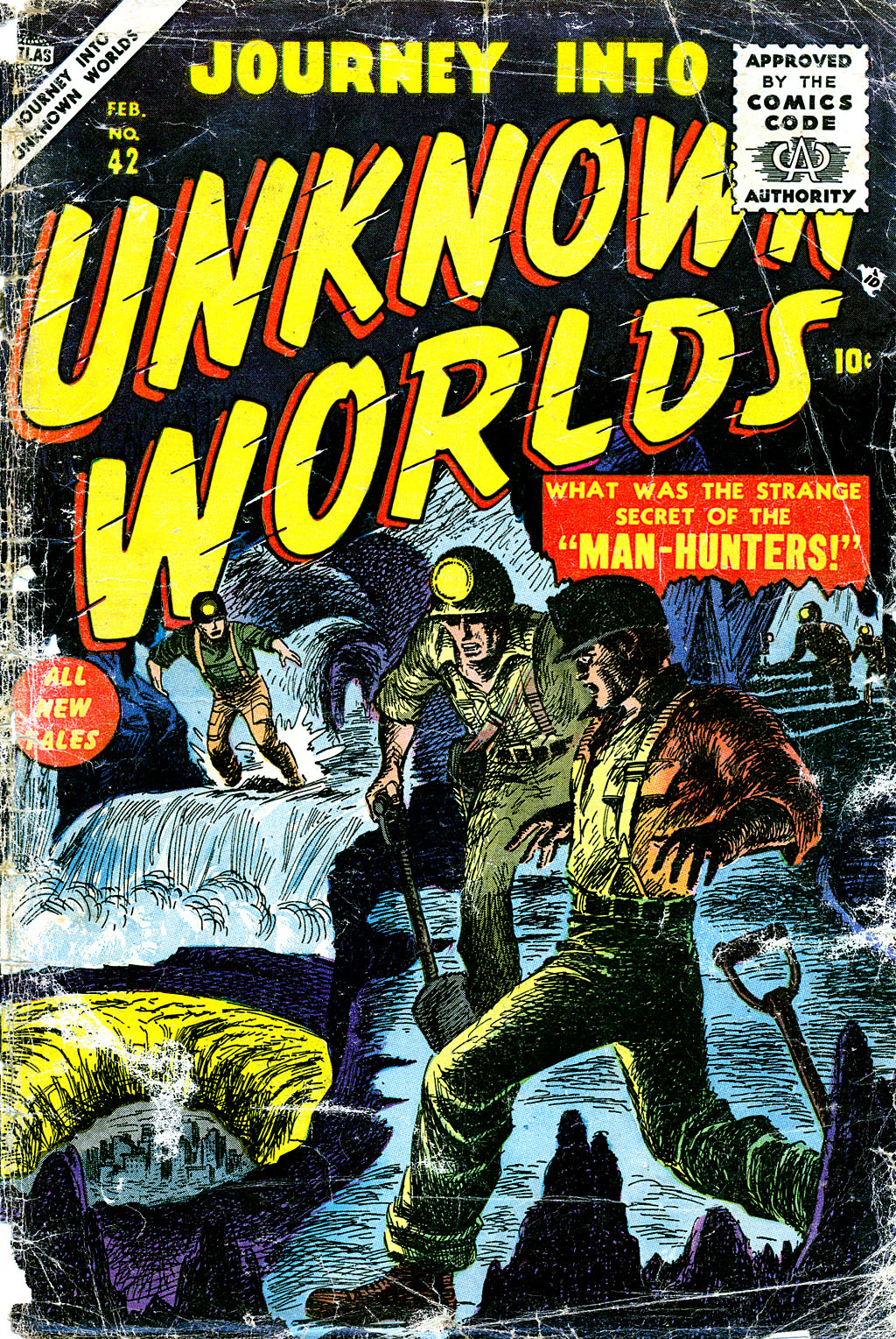 Read online Journey Into Unknown Worlds comic -  Issue #42 - 1