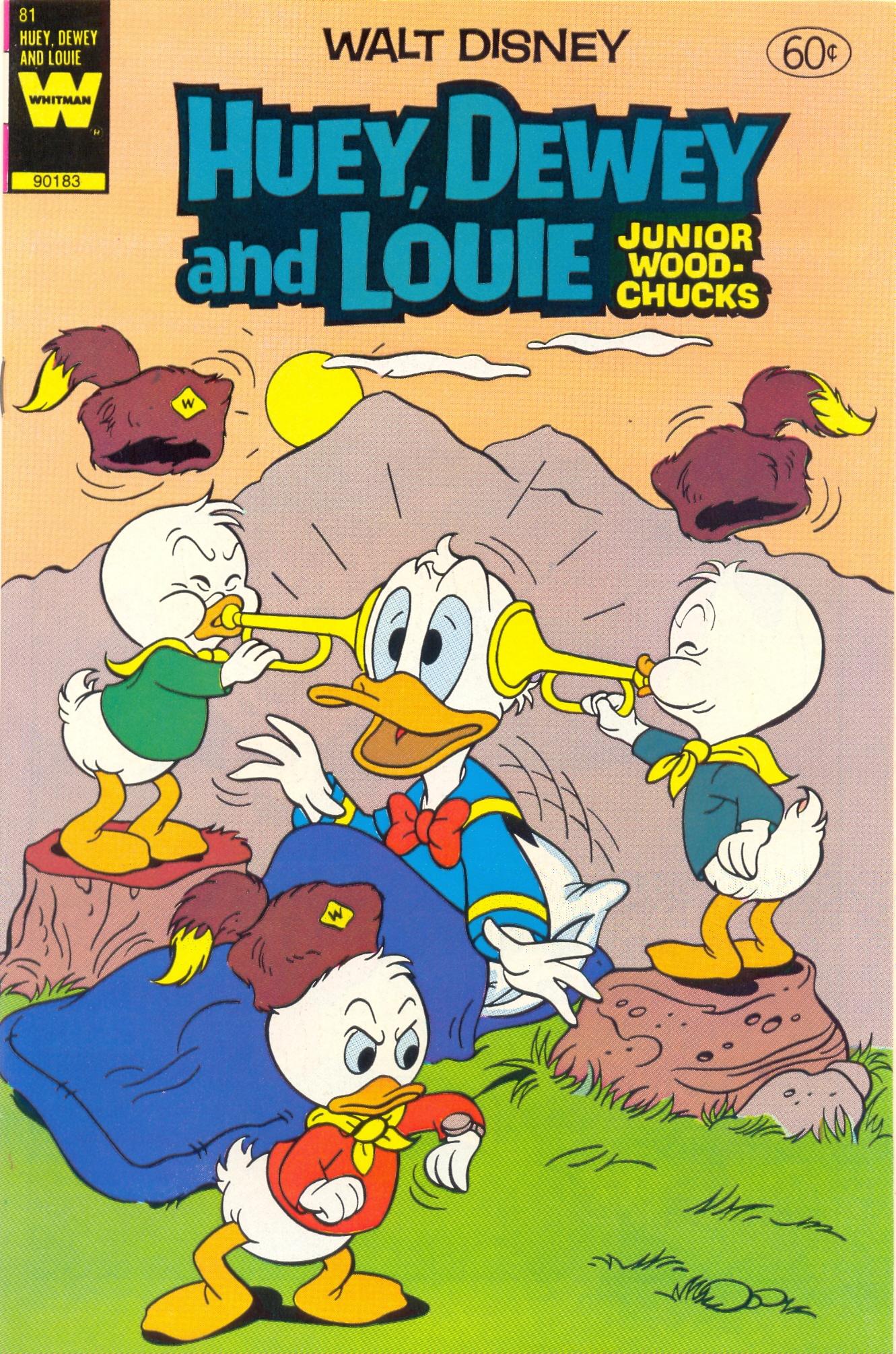 Read online Huey, Dewey, and Louie Junior Woodchucks comic -  Issue #81 - 1