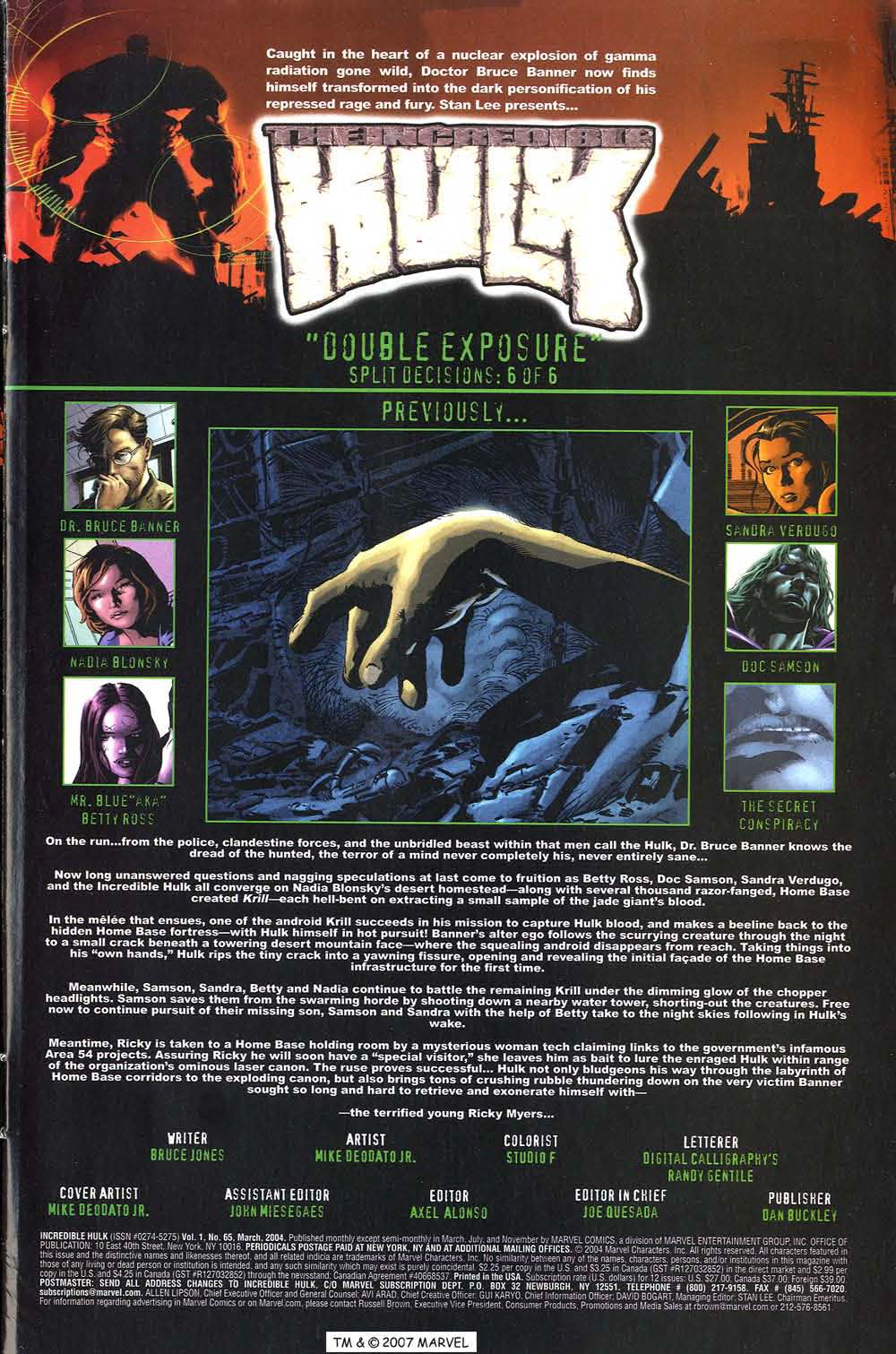 Read online The Incredible Hulk (2000) comic -  Issue #65 - 3