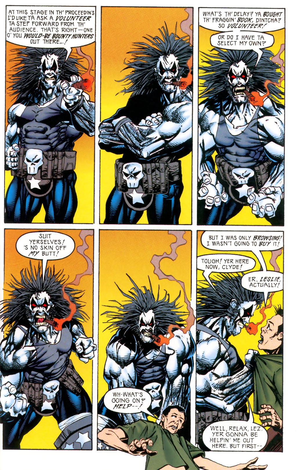 Read online Lobo: Bounty Hunting for Fun and Profit comic -  Issue # Full - 9