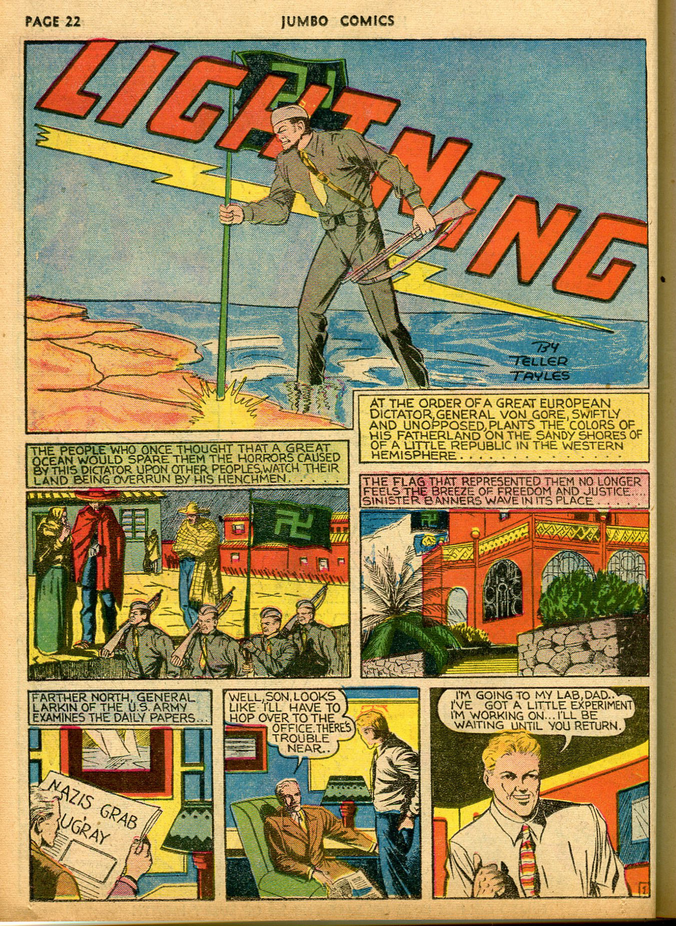 Read online Jumbo Comics comic -  Issue #21 - 24