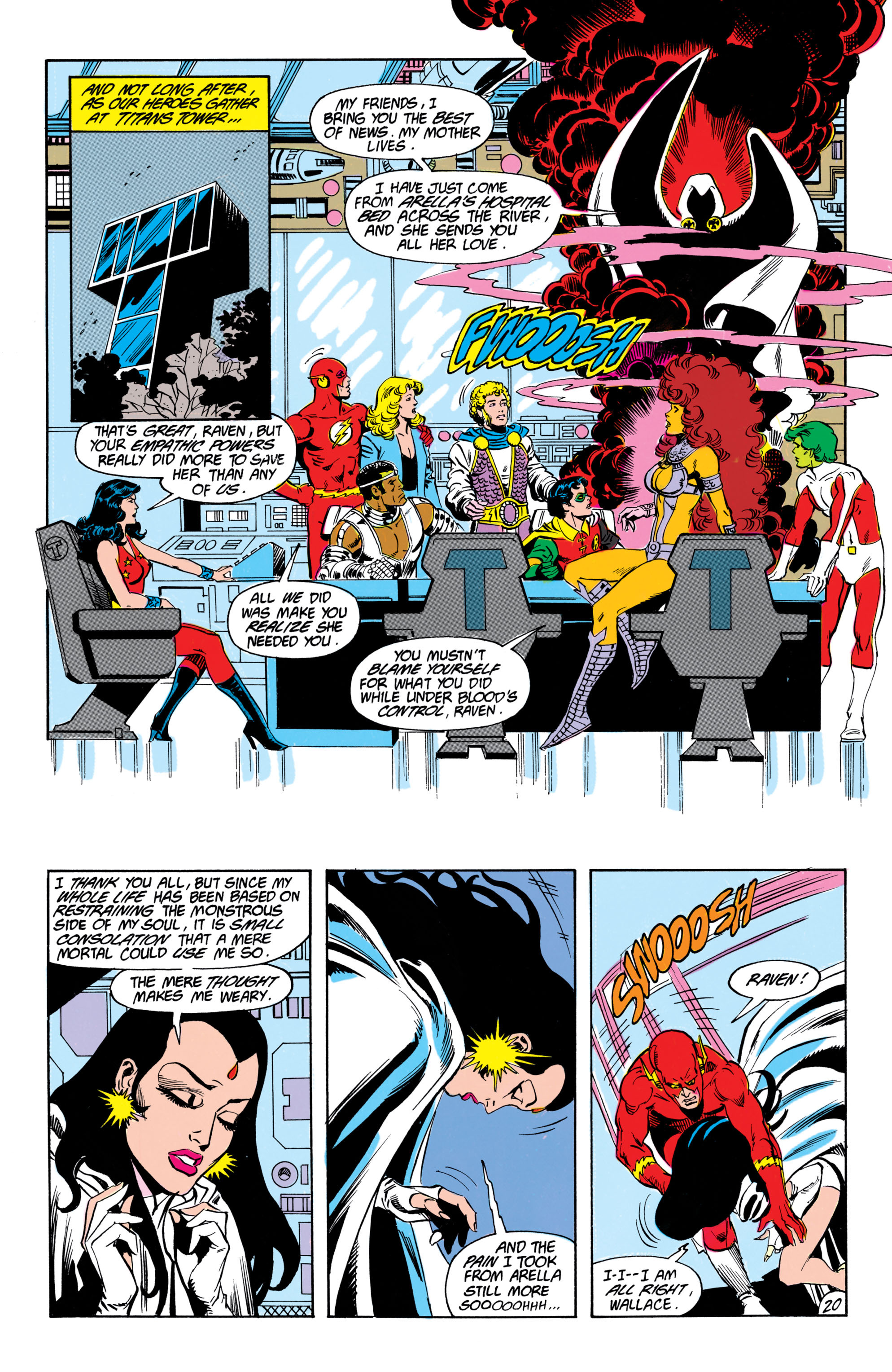 Read online The New Teen Titans (1984) comic -  Issue #31 - 21