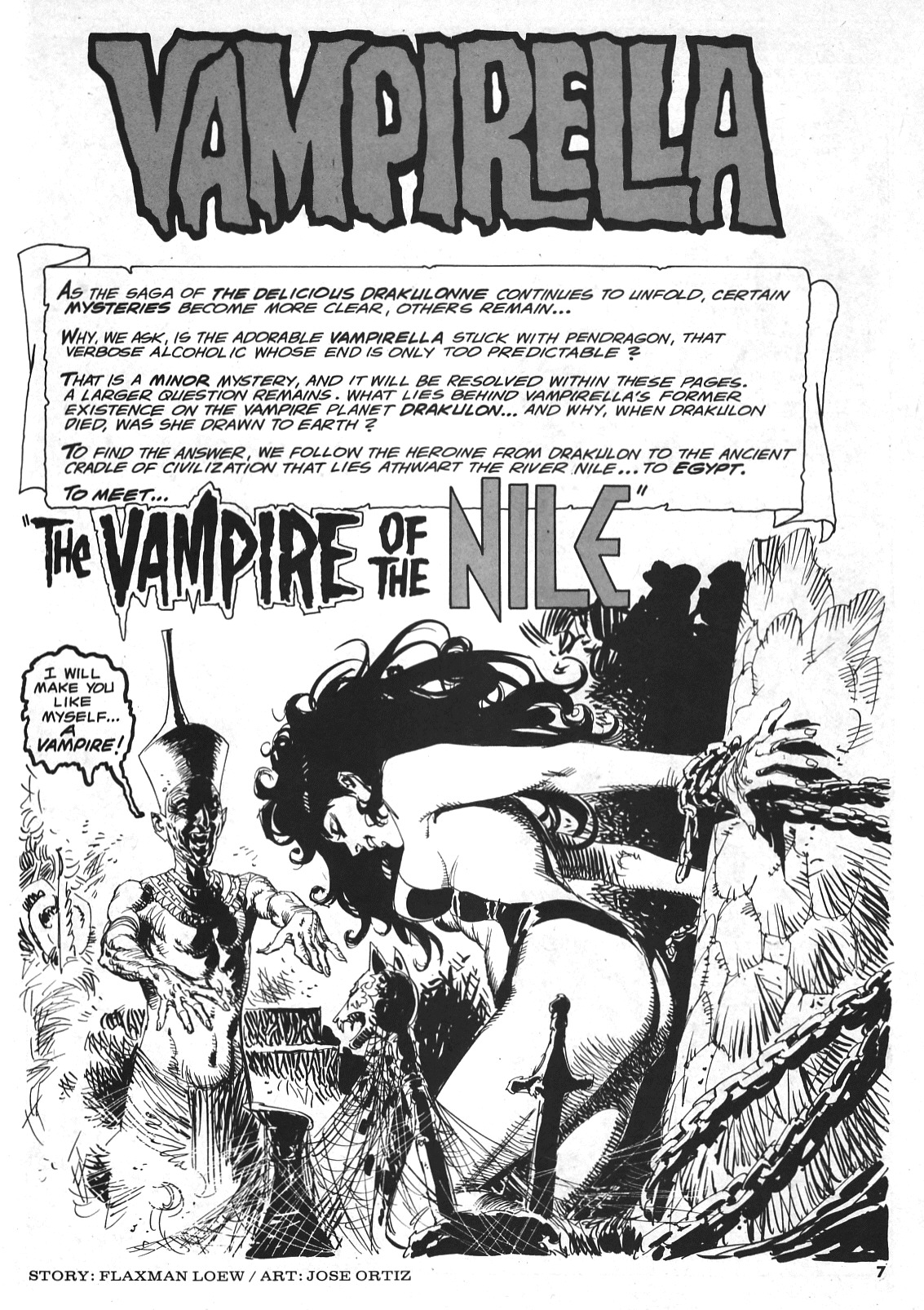 Read online Vampirella (1969) comic -  Issue #36 - 7