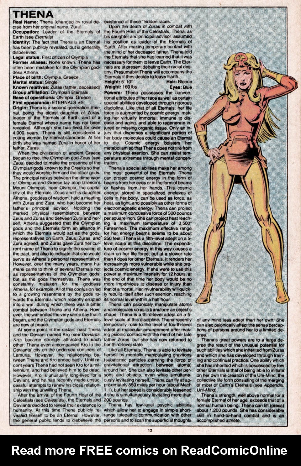 The Official Handbook of the Marvel Universe issue 11 - Page 13
