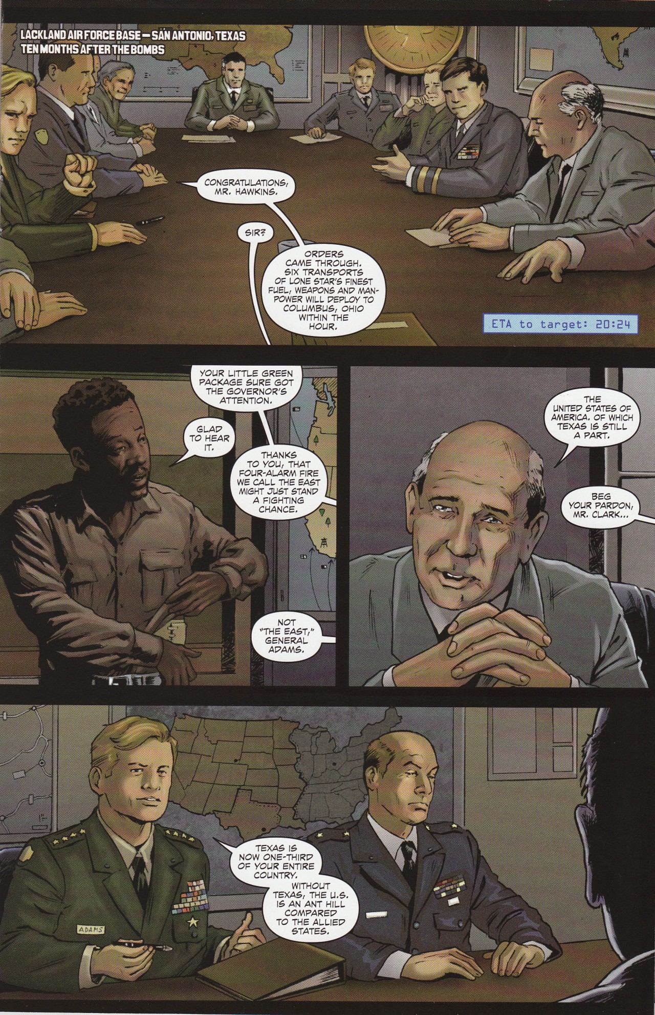 Read online Jericho comic -  Issue #1 - 11