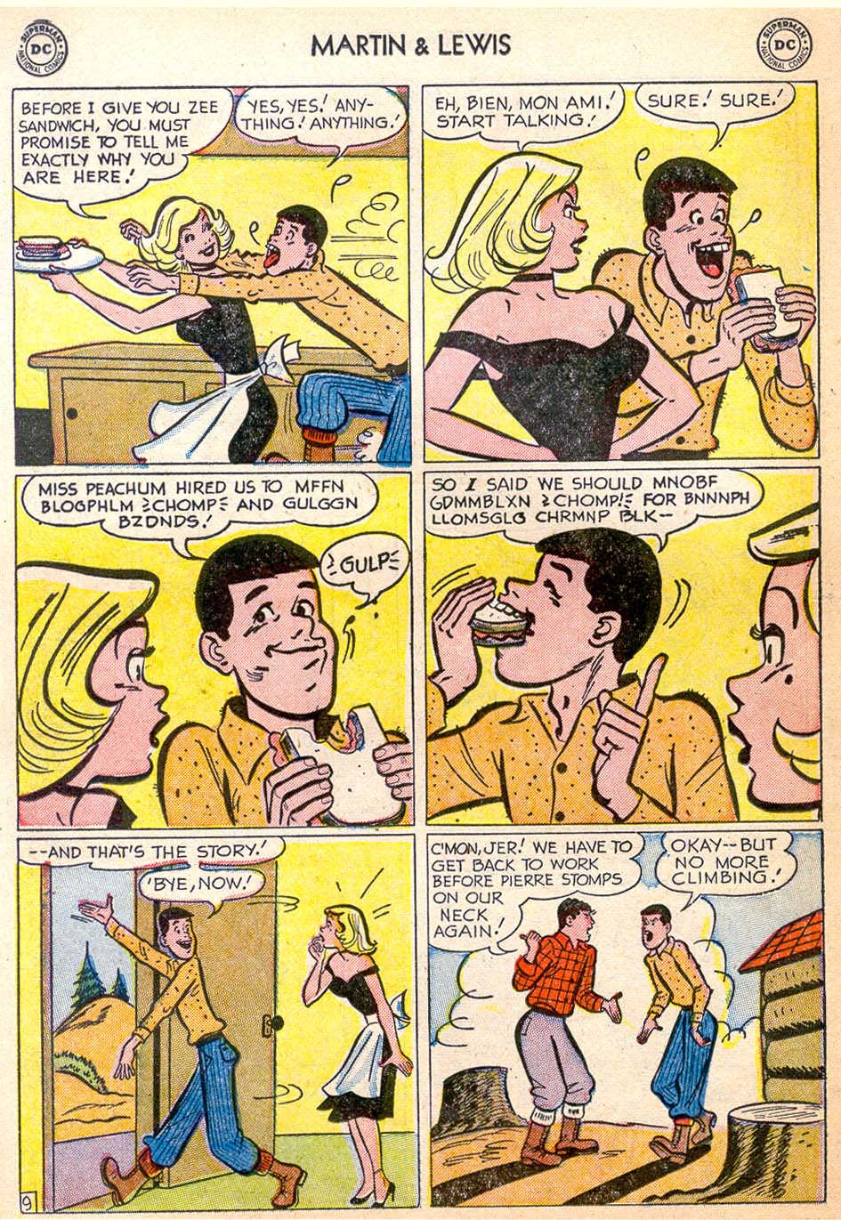 Read online The Adventures of Dean Martin and Jerry Lewis comic -  Issue #11 - 20