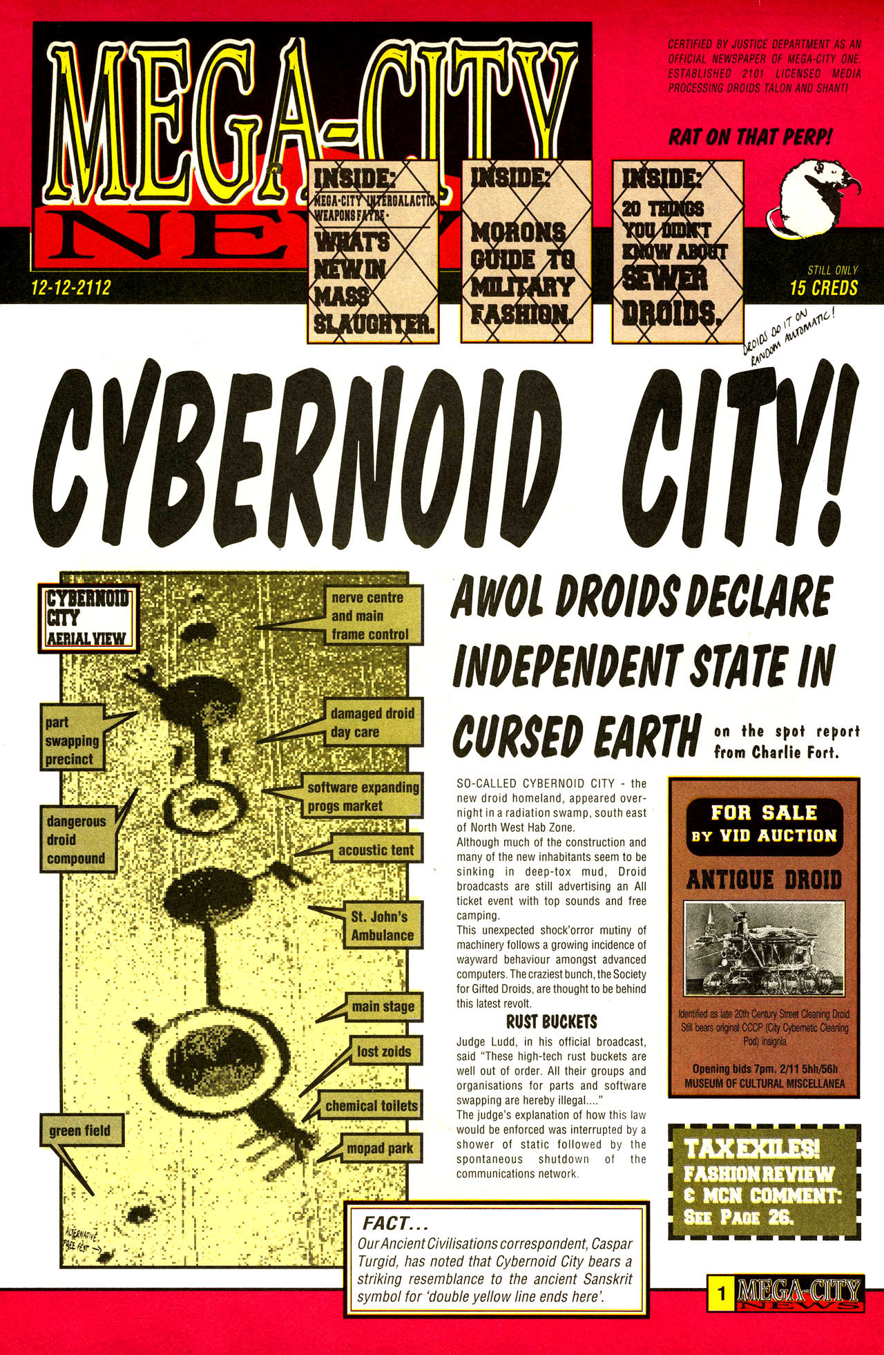 Read online Judge Dredd: The Megazine comic -  Issue #3 - 22
