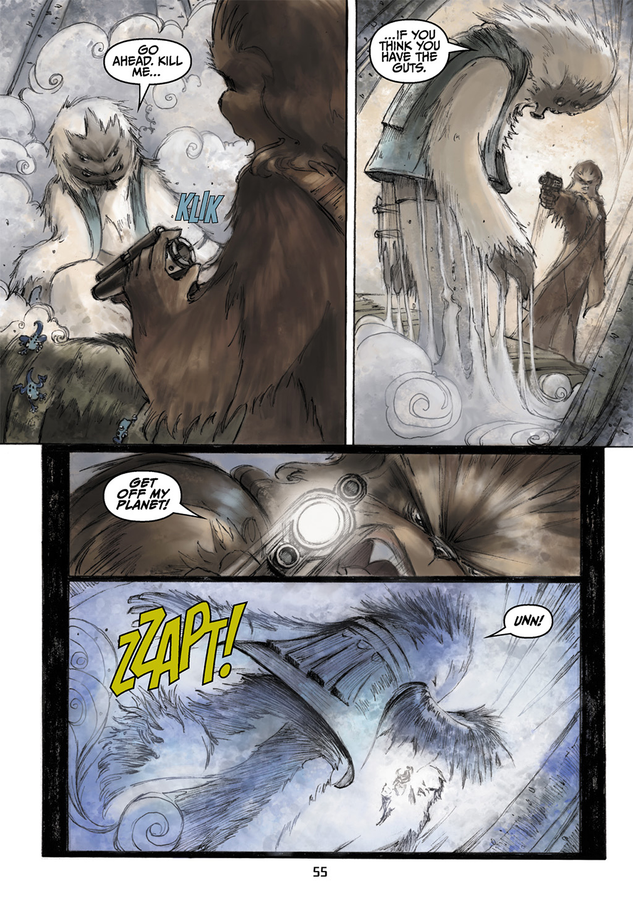 Read online Star Wars Adventures comic -  Issue # Issue Chewbacca and the Slavers of the Shadowlands - 56