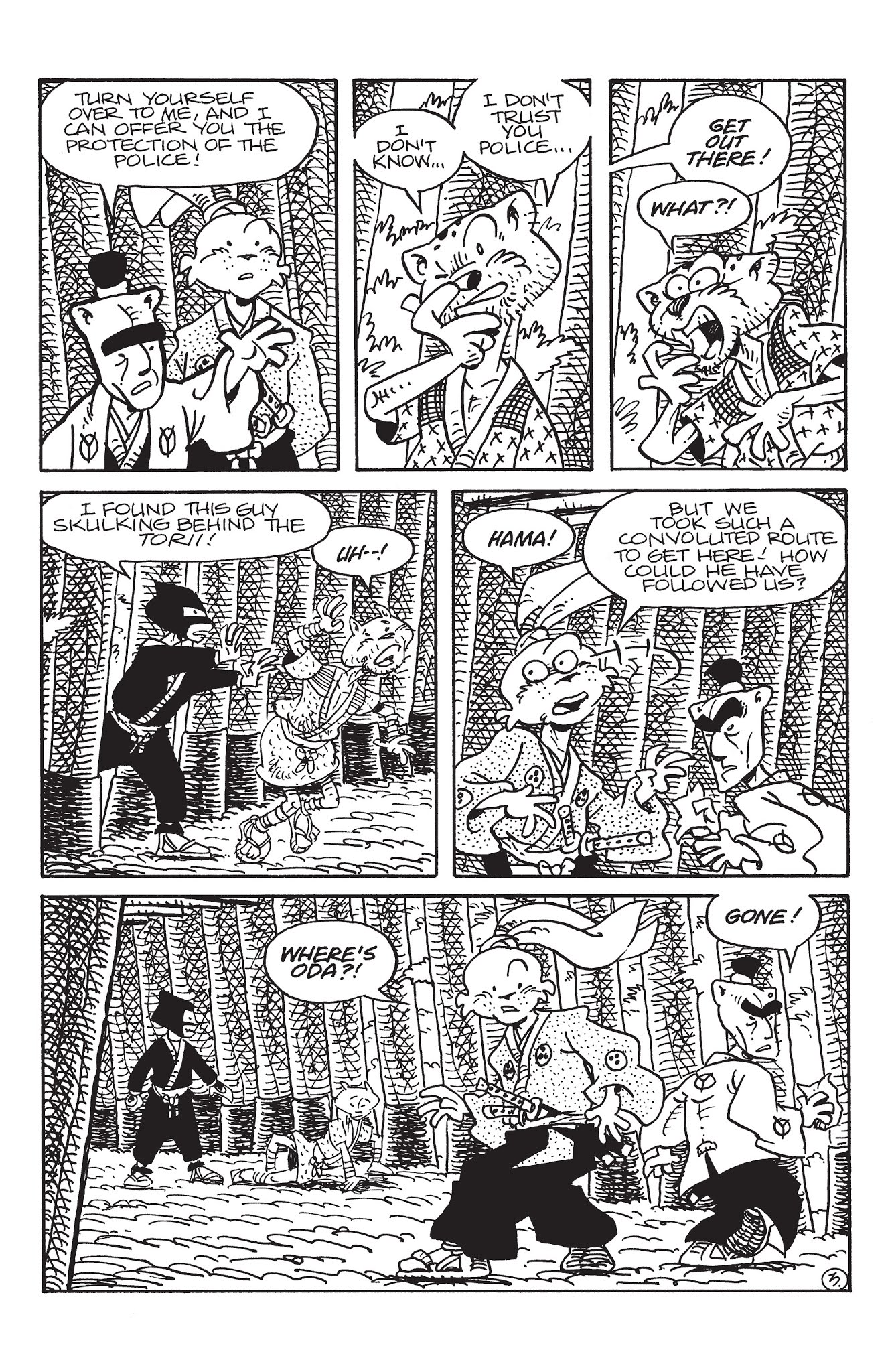 Read online Usagi Yojimbo: The Hidden comic -  Issue #6 - 5