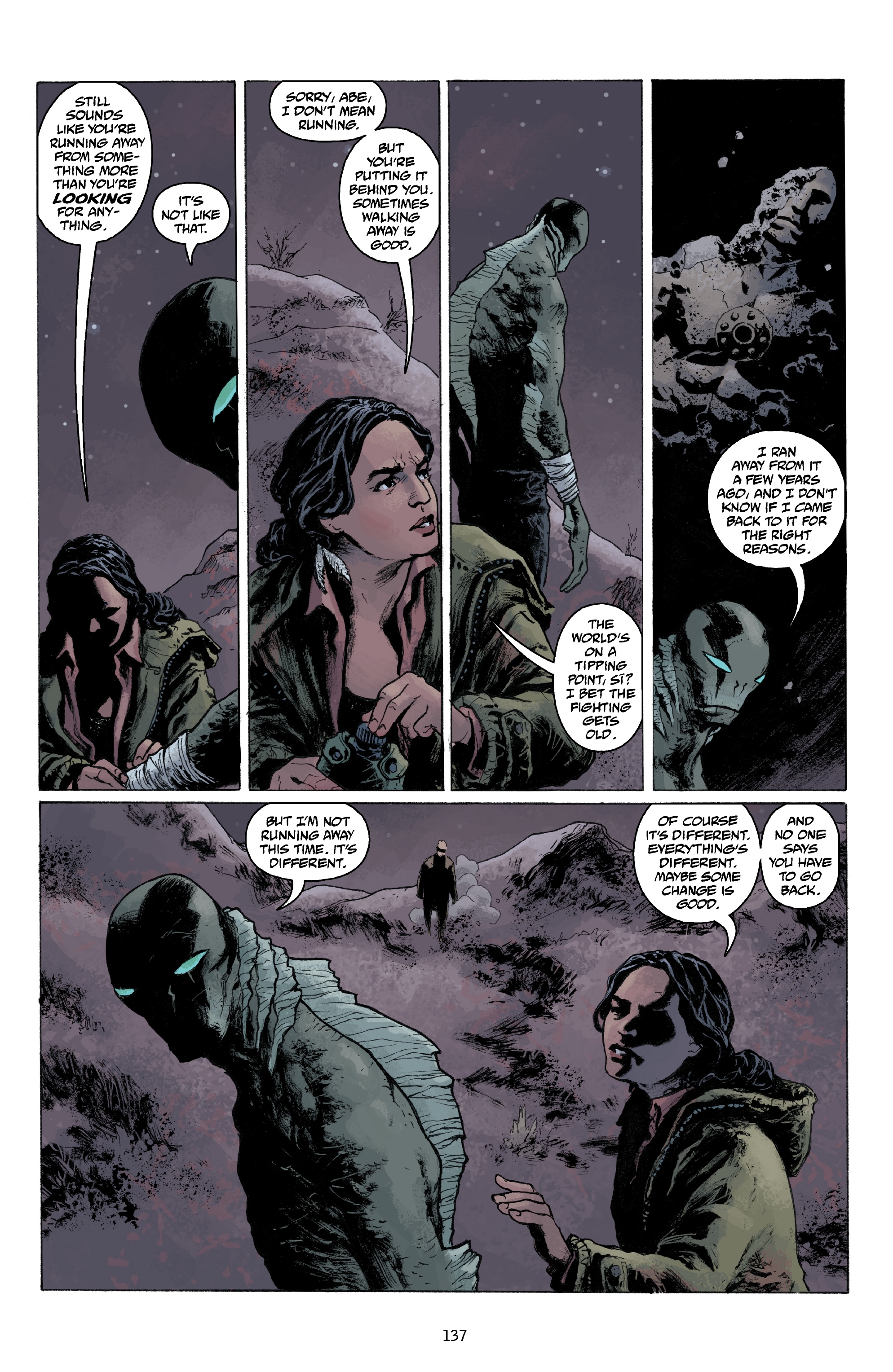 Read online Abe Sapien comic -  Issue # _TPB Dark and Terrible 1 (Part 2) - 38