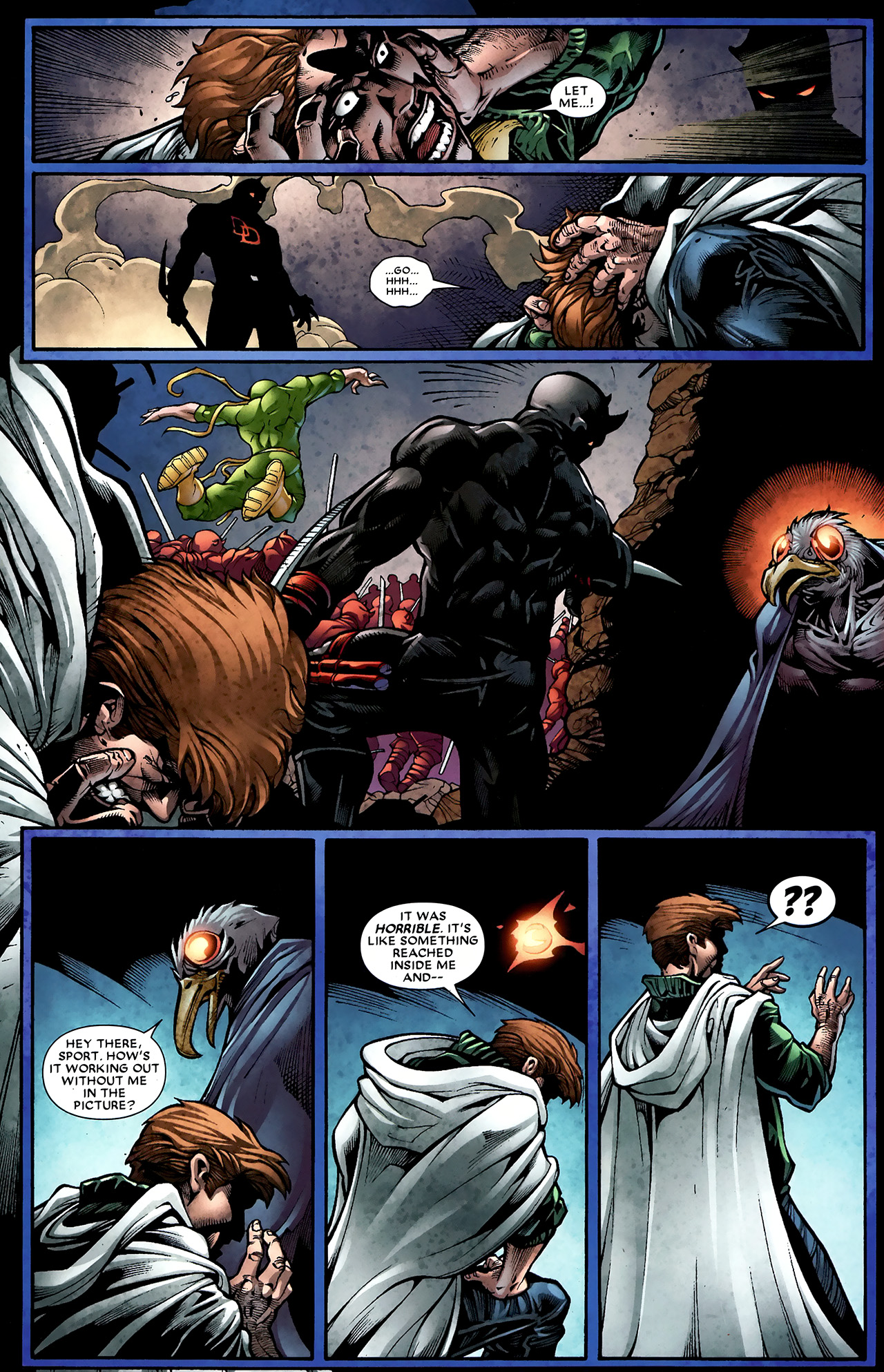 Read online Shadowland: Moon Knight comic -  Issue #2 - 9