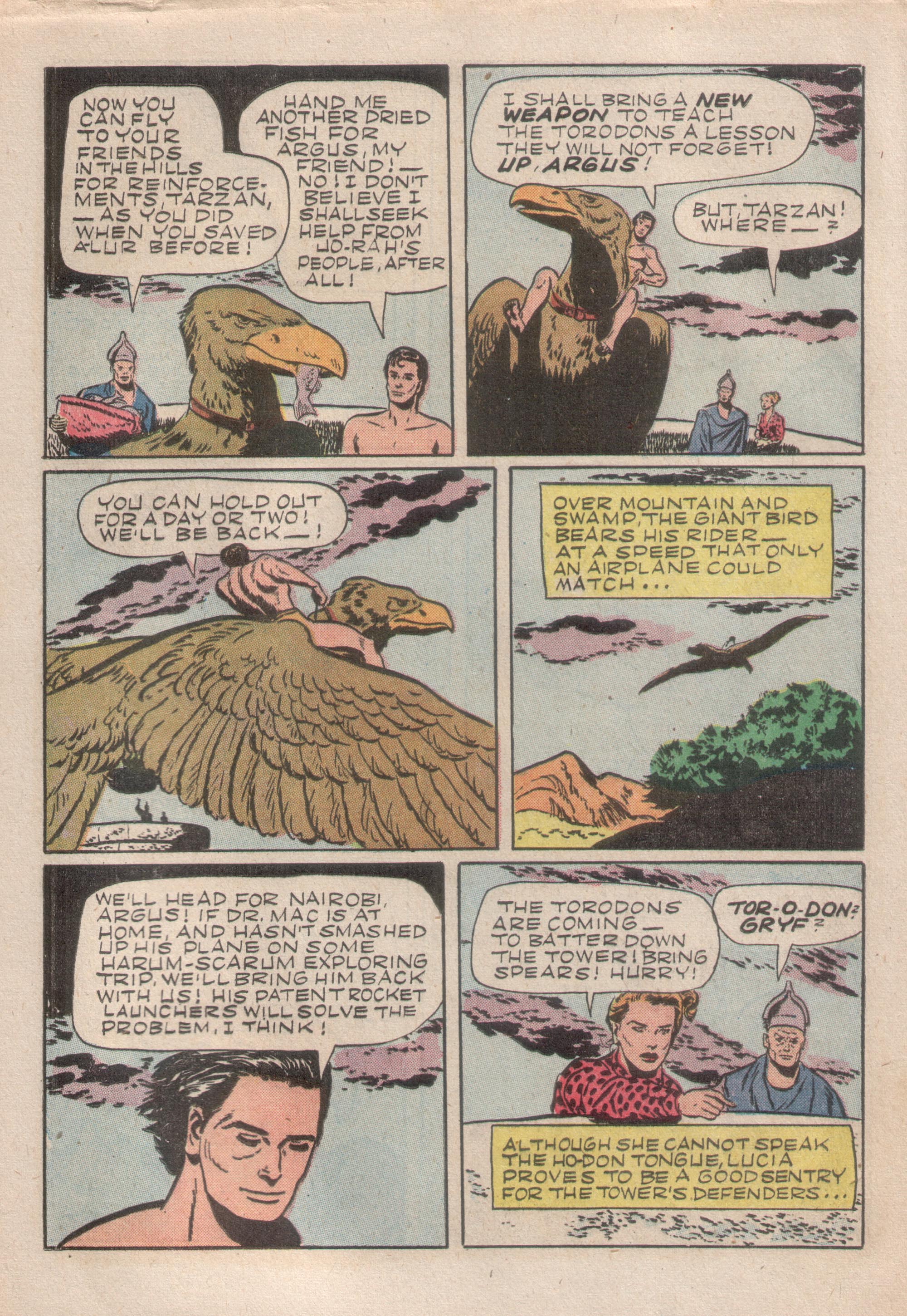Read online Tarzan (1948) comic -  Issue #41 - 24