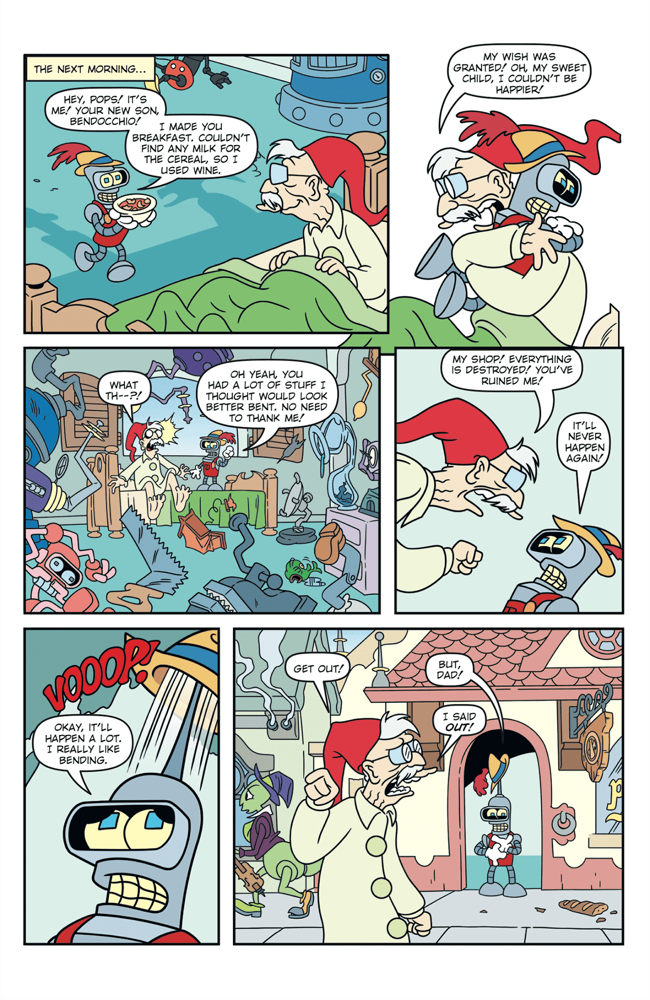 Read online Futurama Comics comic -  Issue #83 - 6