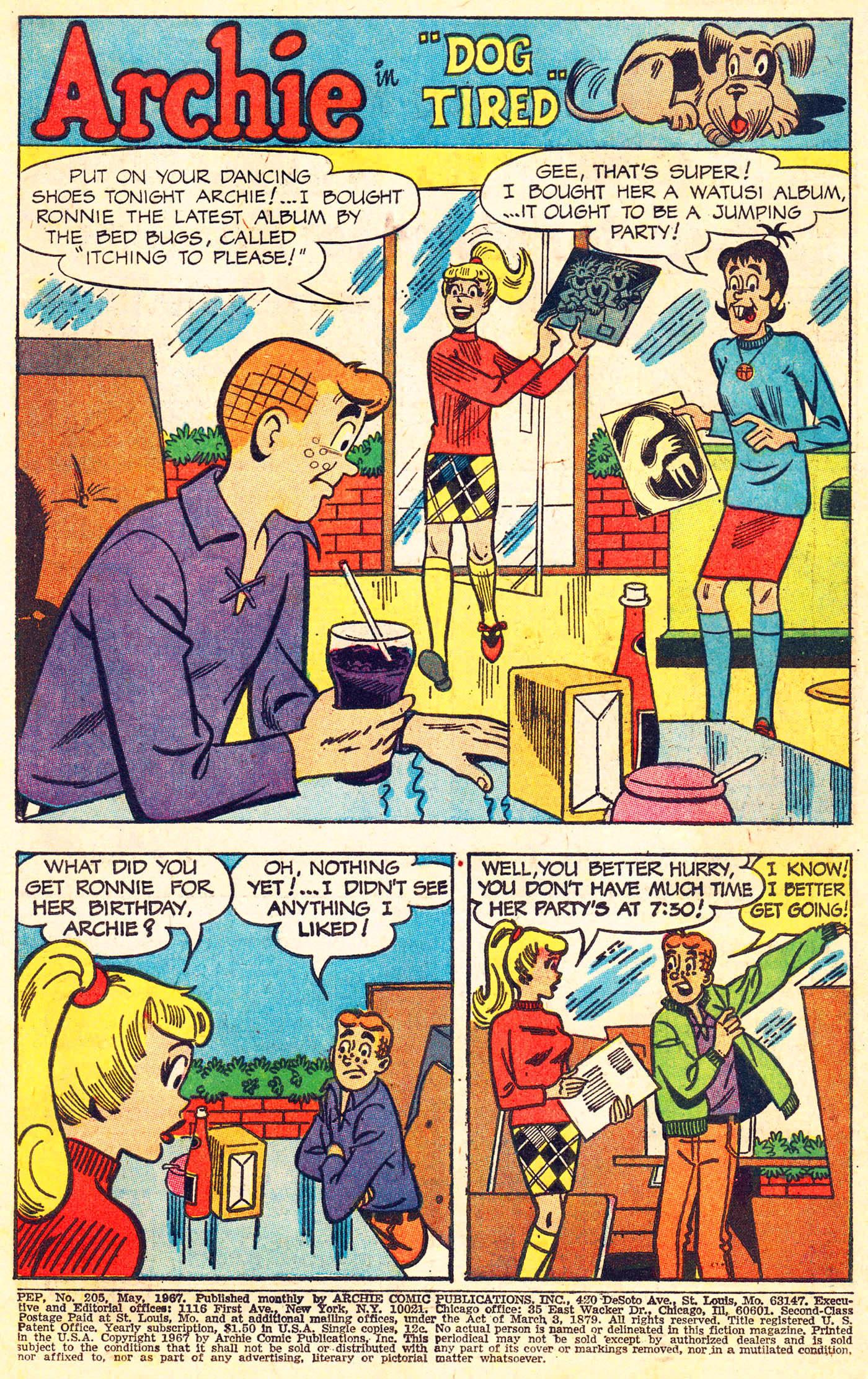 Read online Pep Comics comic -  Issue #205 - 3