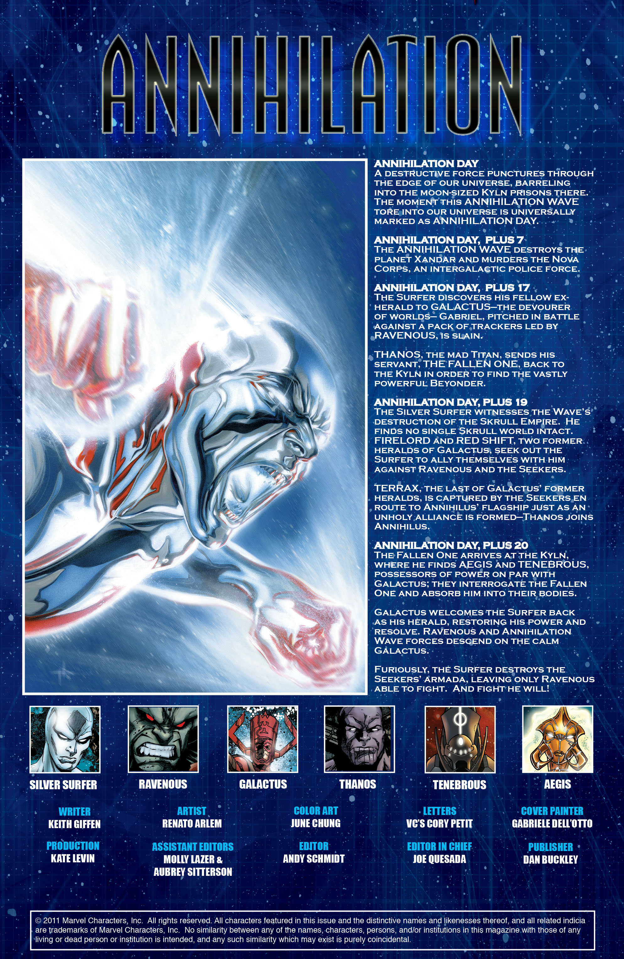 Read online Annihilation: Silver Surfer comic -  Issue #4 - 4