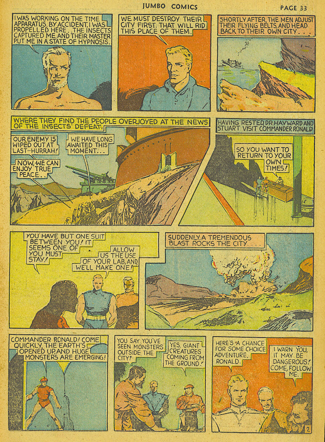 Read online Jumbo Comics comic -  Issue #14 - 35