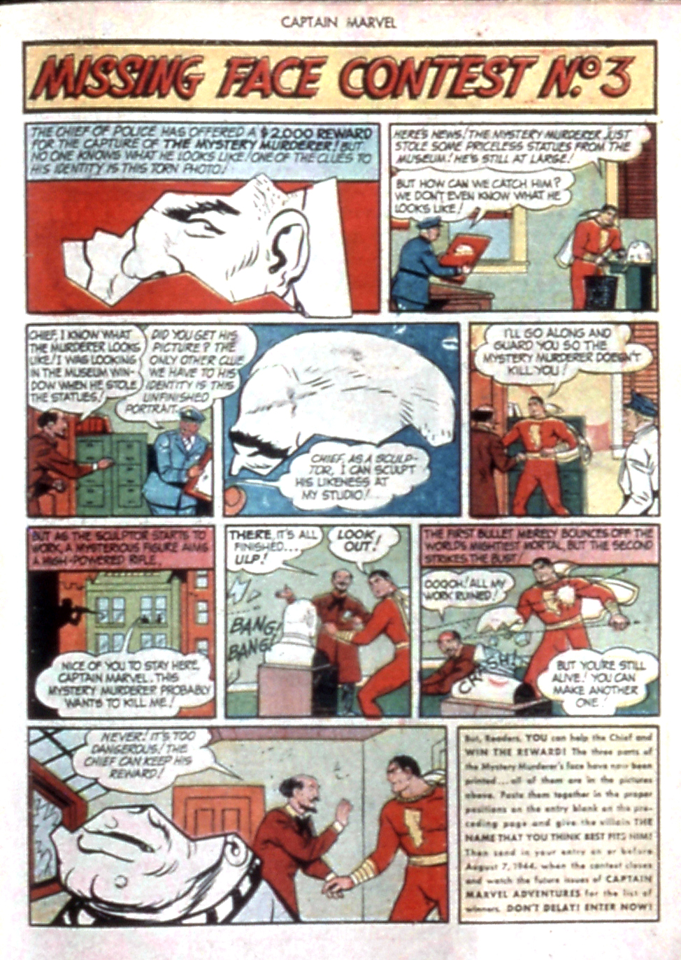 Read online Captain Marvel Adventures comic -  Issue #38 - 39