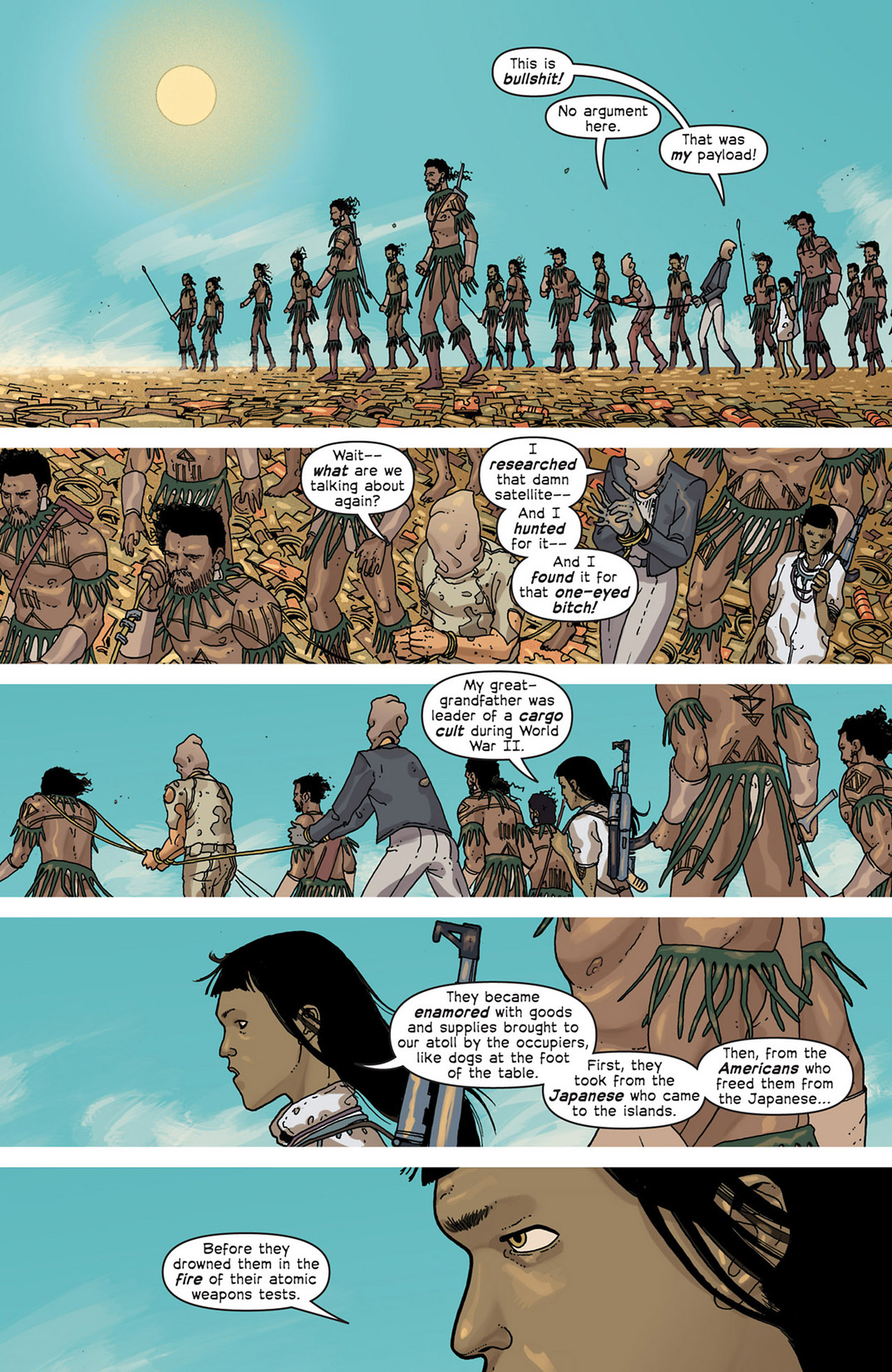 Read online Great Pacific comic -  Issue #5 - 21
