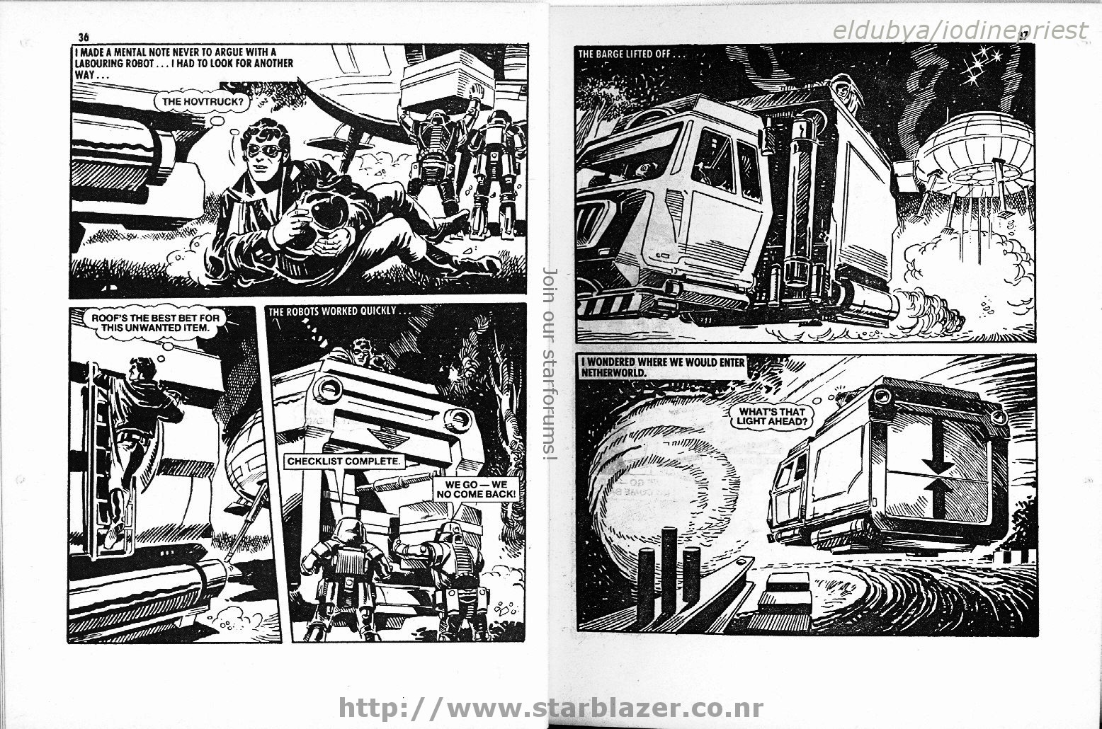 Read online Starblazer comic -  Issue #203 - 20