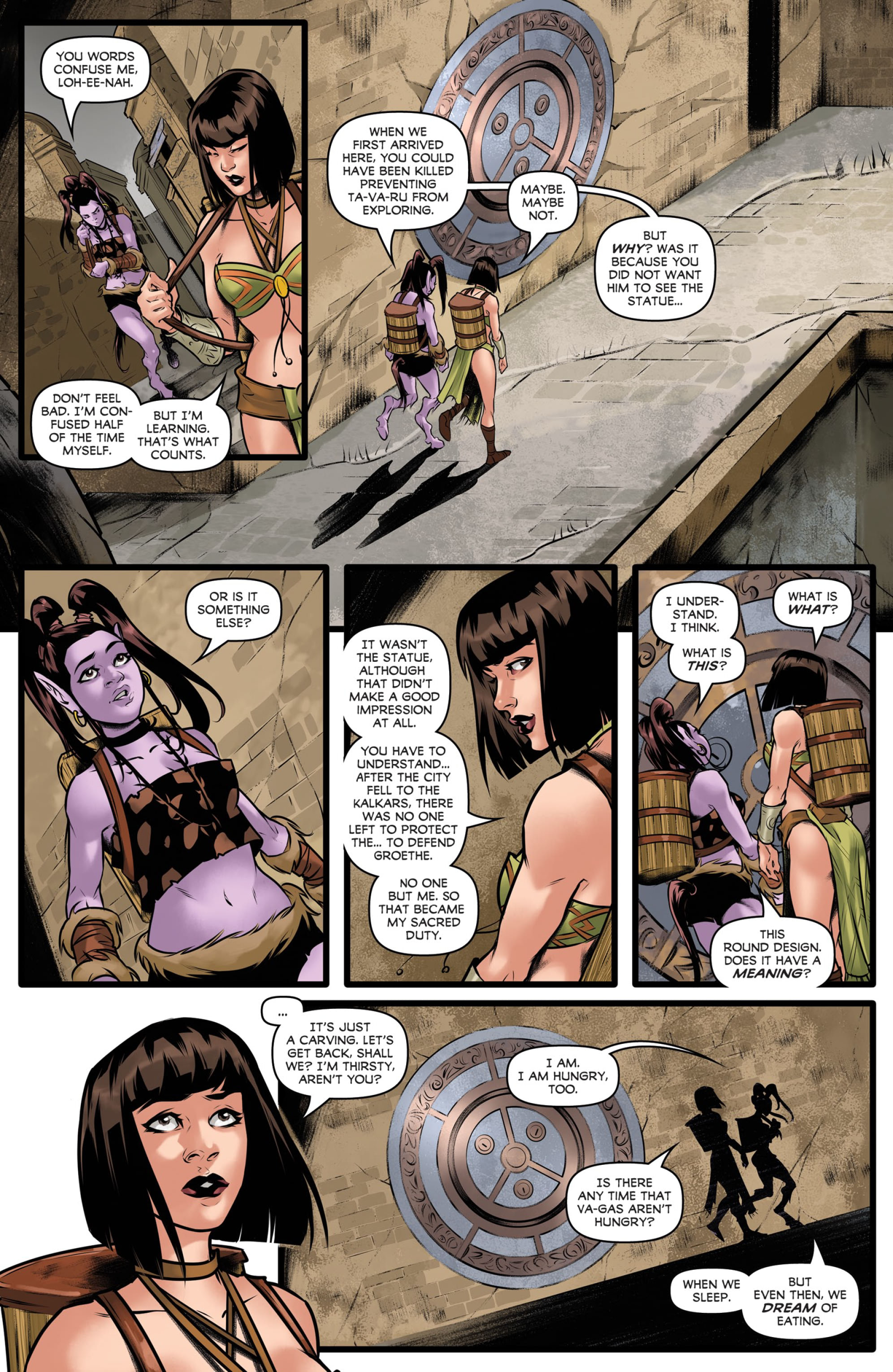 Read online Moon Maid Three Keys comic -  Issue #2 - 14