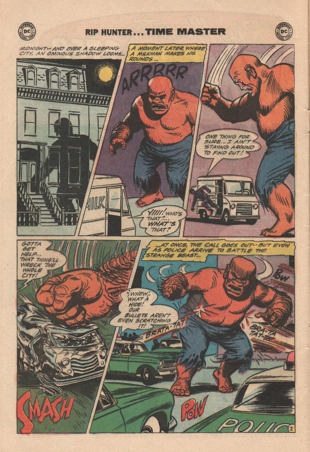 Read online Rip Hunter...Time Master comic -  Issue #28 - 4