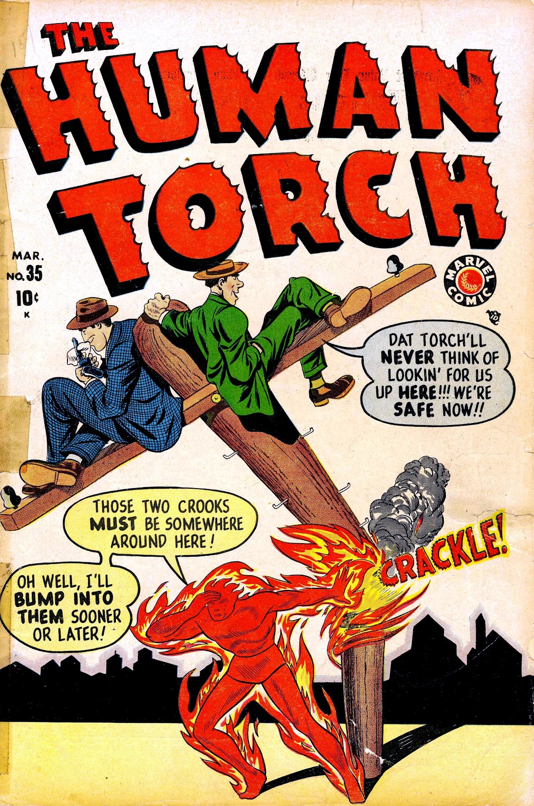 The Human Torch (1940) issue 35 - Page 1