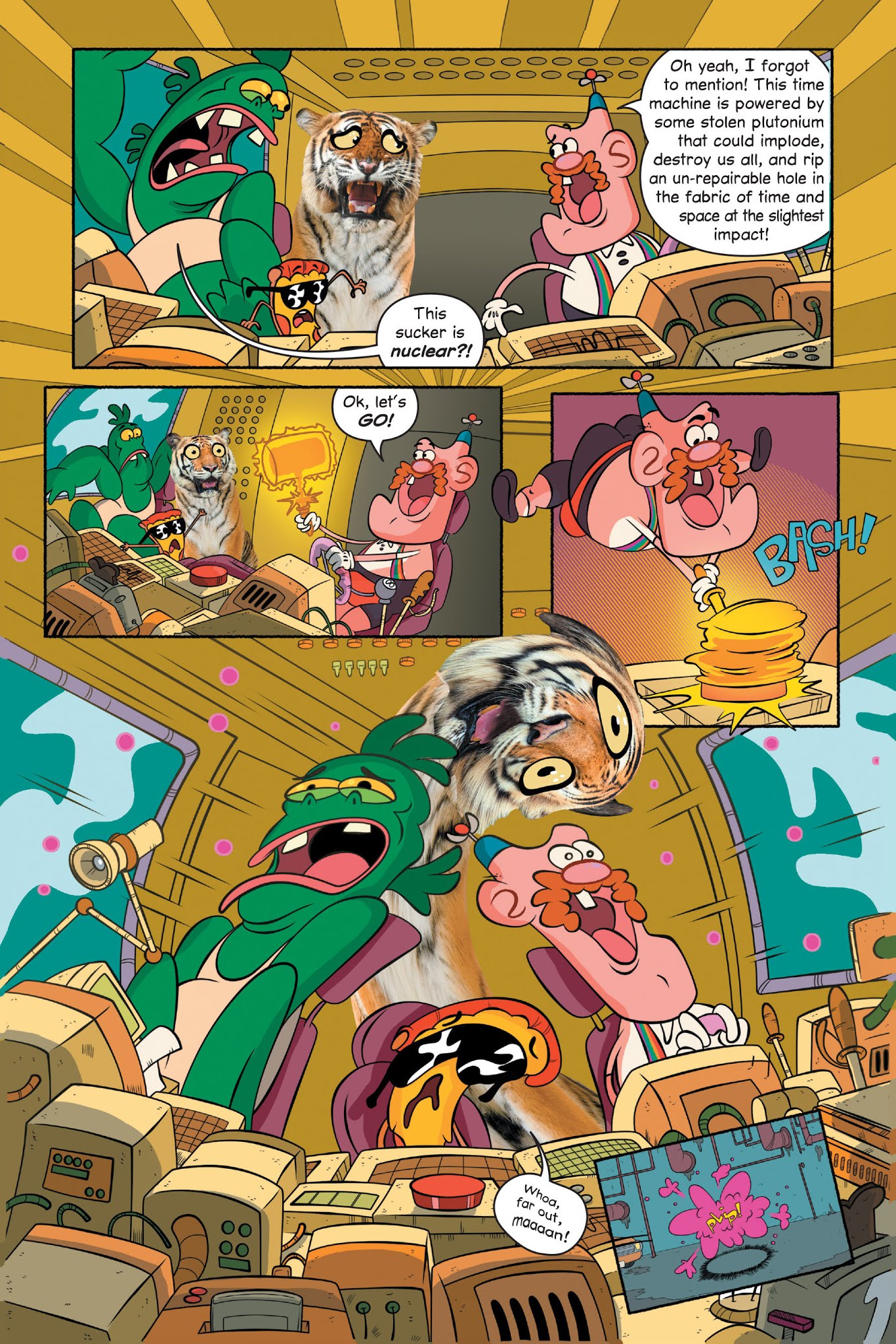 Read online Uncle Grandpa and the Time Casserole comic -  Issue # TPB - 24