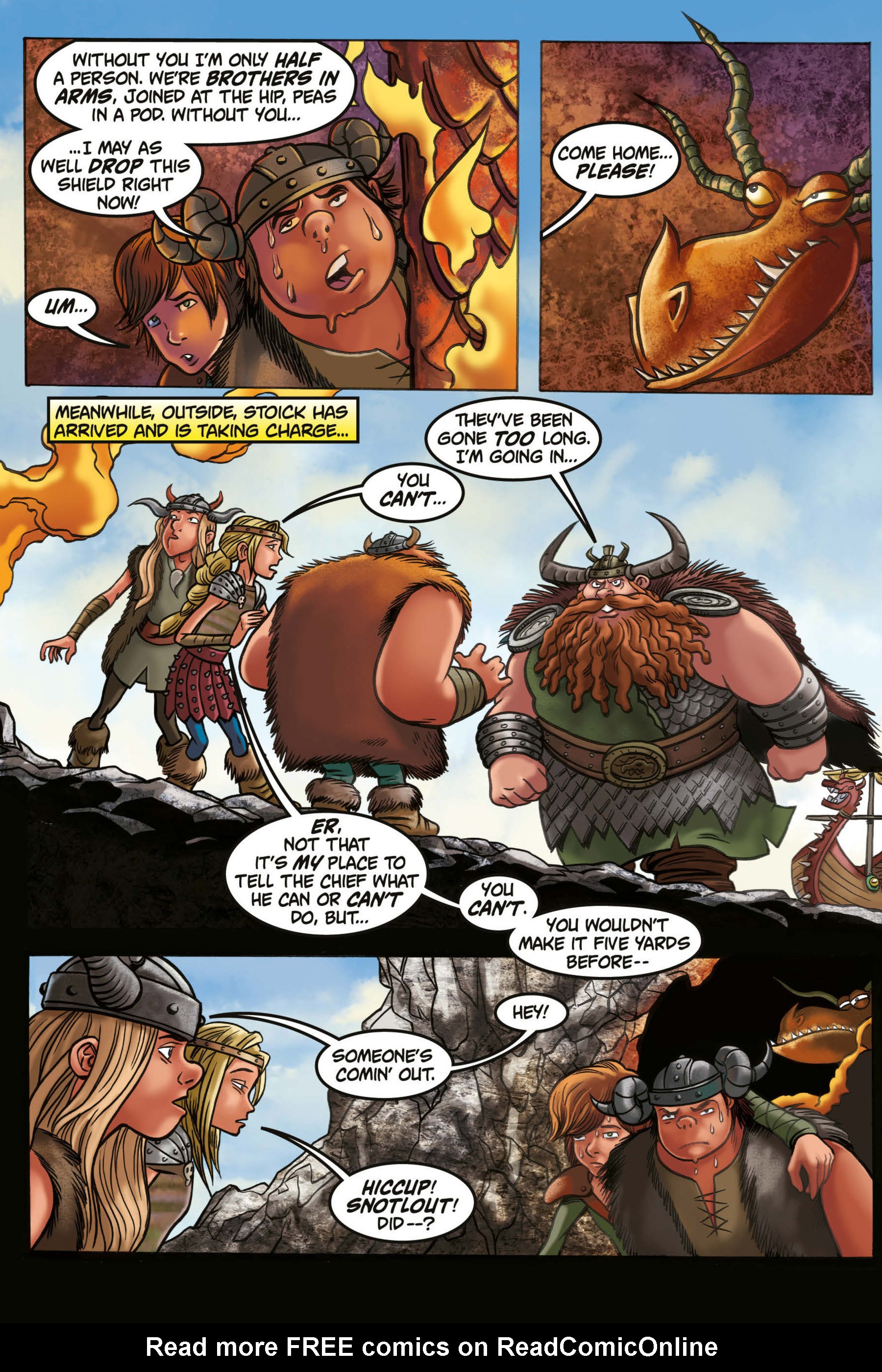 Read online DreamWorks Dragons: Riders of Berk comic -  Issue #1 - 57