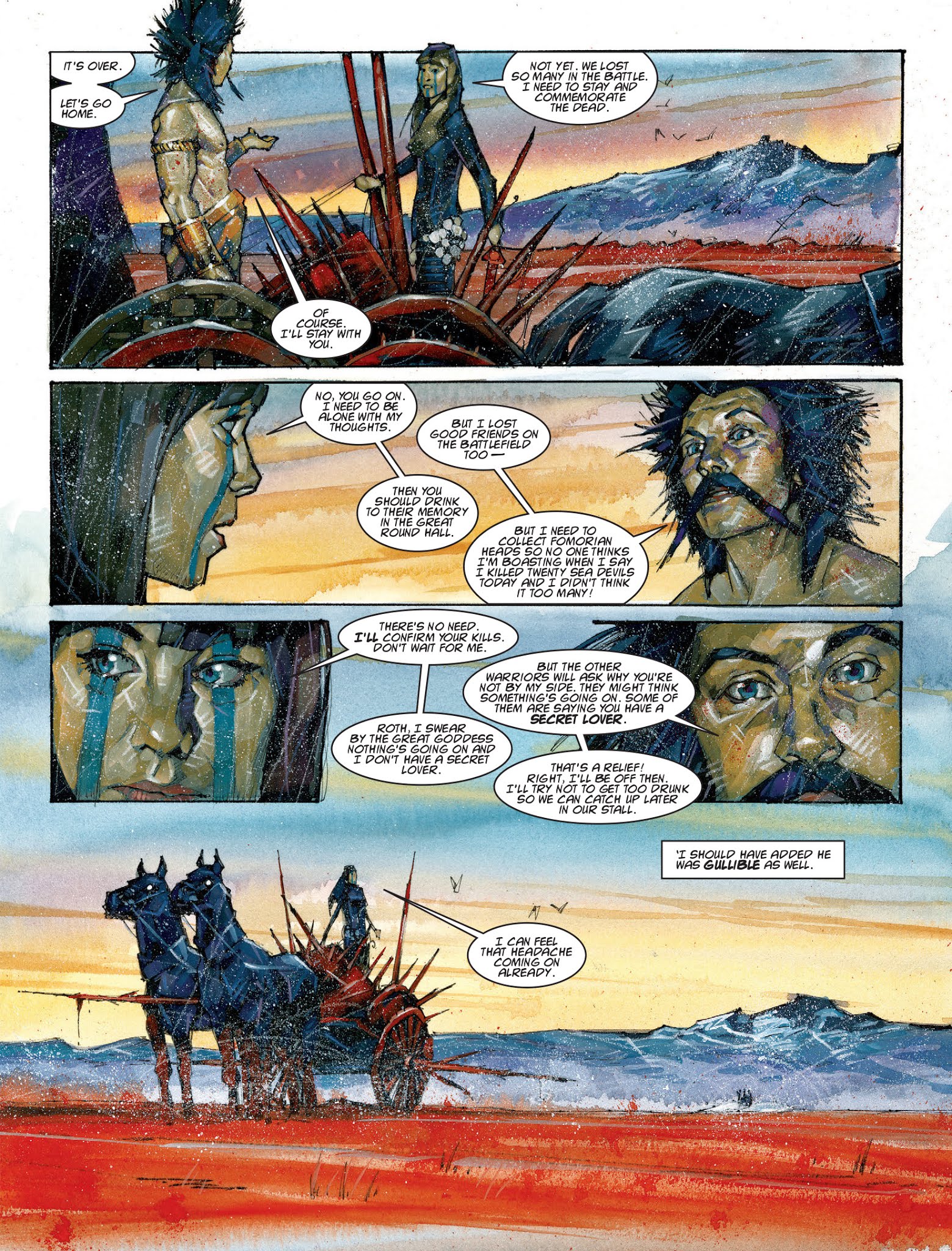 Read online Sláine comic -  Issue # TPB 18 - 47