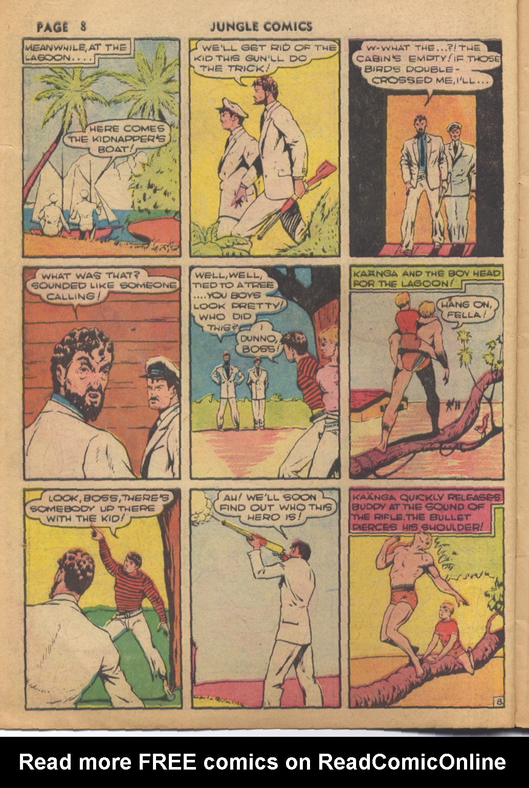Read online Jungle Comics comic -  Issue #10 - 9