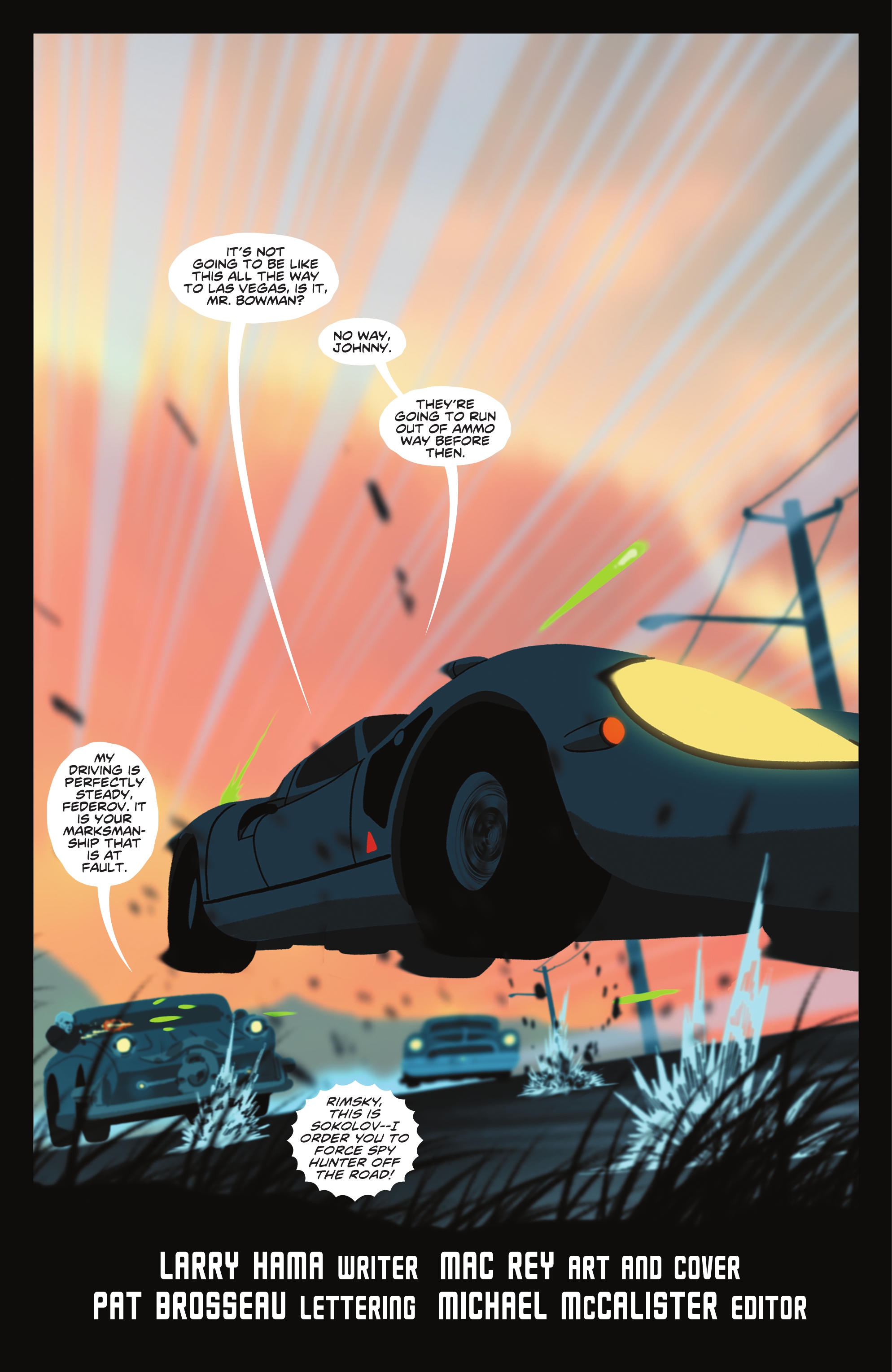 Read online Spy Hunter & Paper Boy comic -  Issue #6 - 3