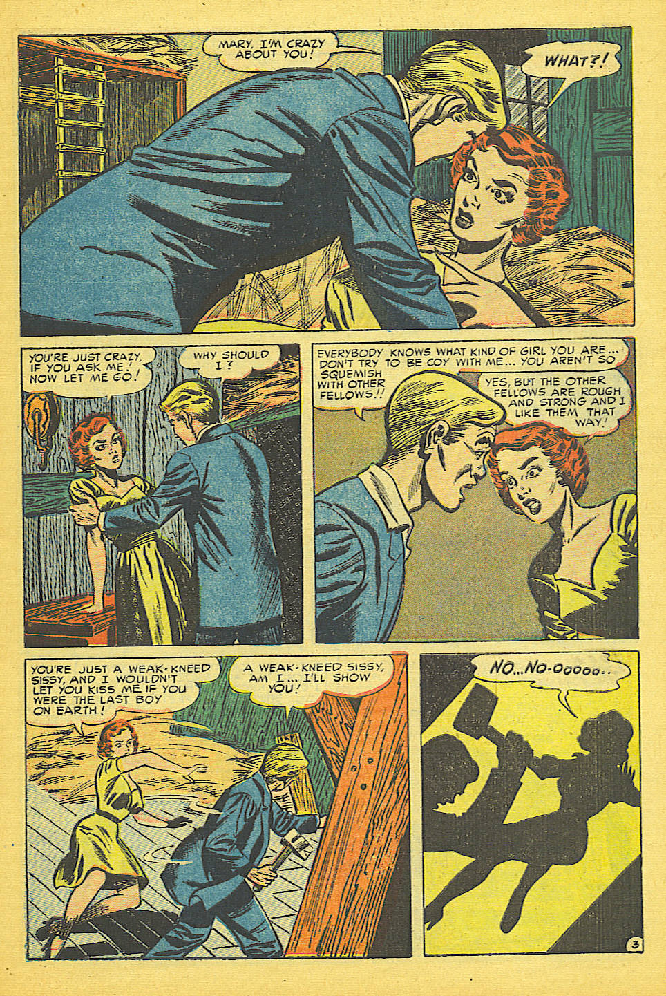 Read online Weird Mysteries (1952) comic -  Issue #8 - 5