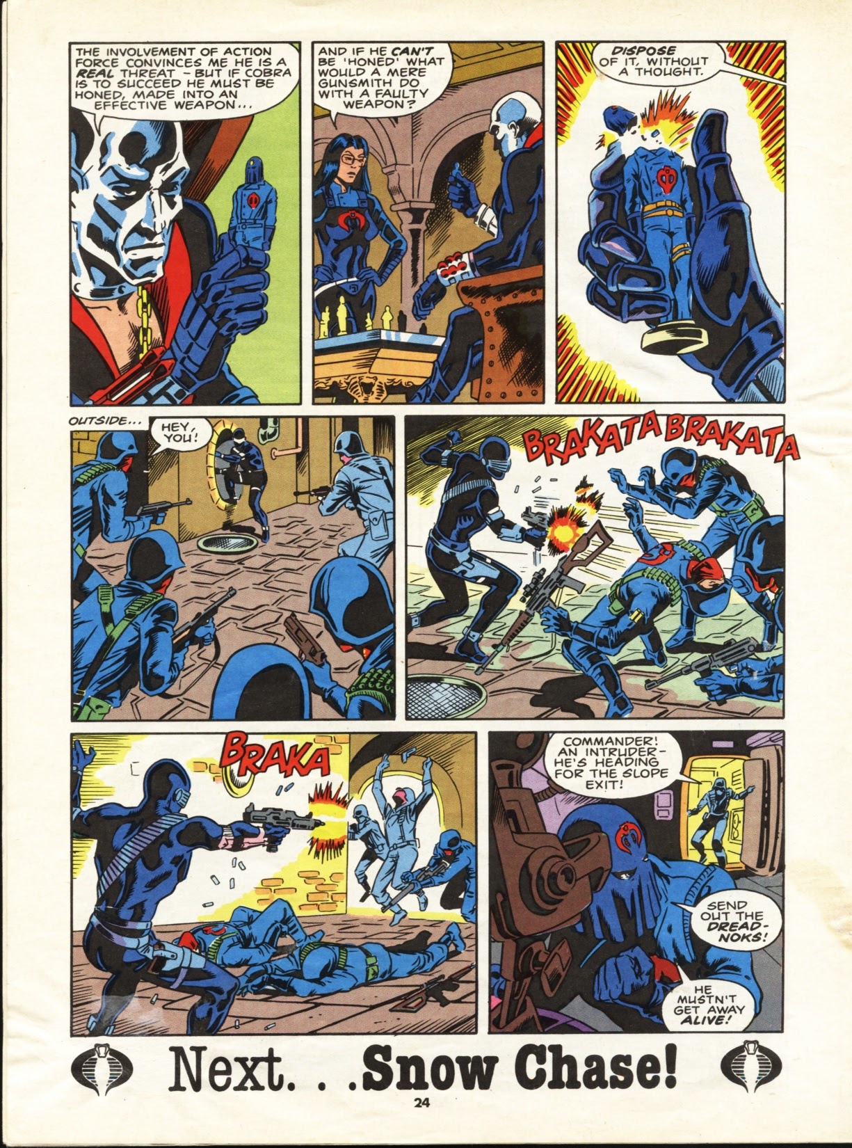Read online Action Force comic -  Issue #1 - 27