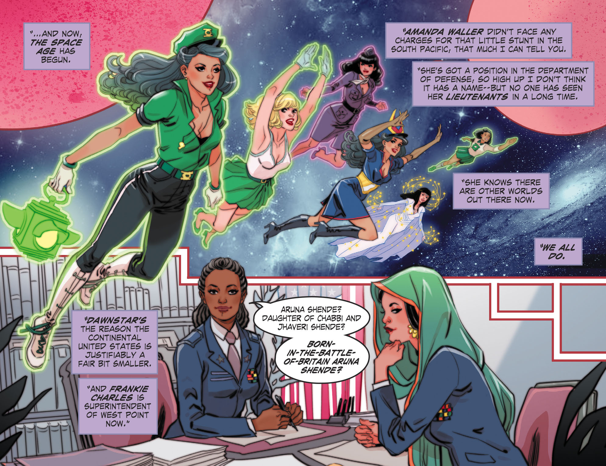 Read online Bombshells: United comic -  Issue #38 - 9