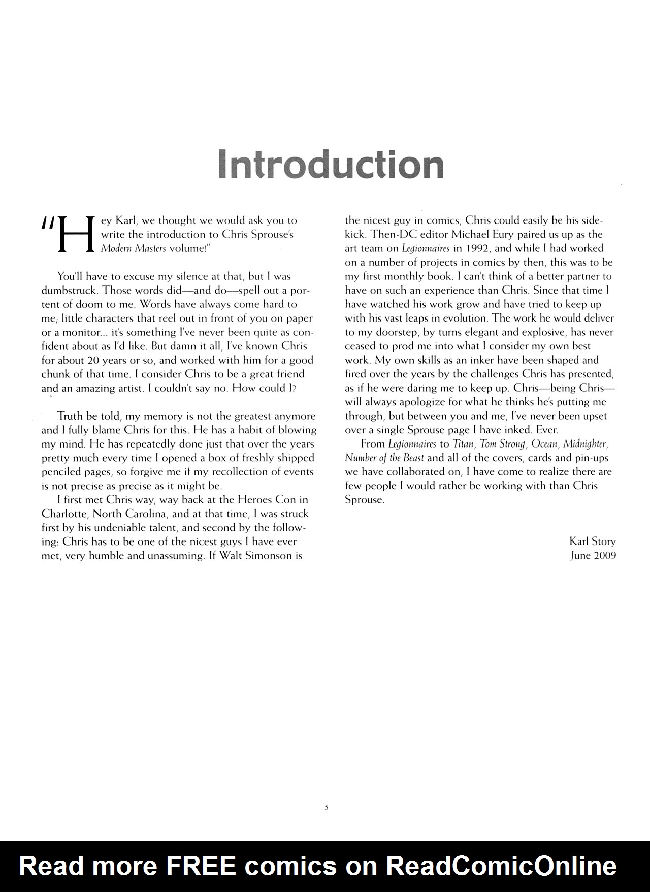 Read online Modern Masters comic -  Issue #21 - 6