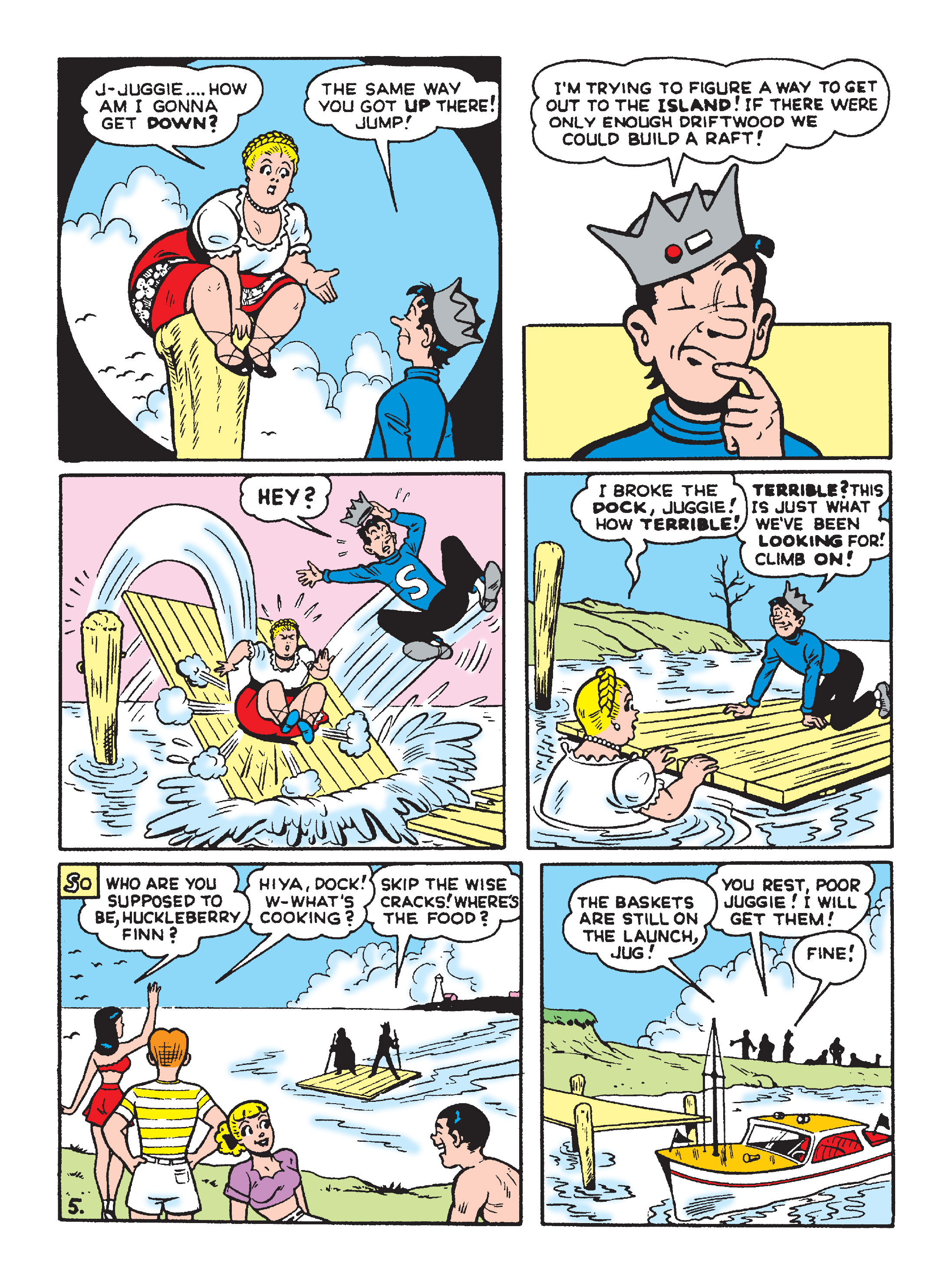 Read online Jughead and Archie Double Digest comic -  Issue #5 - 137