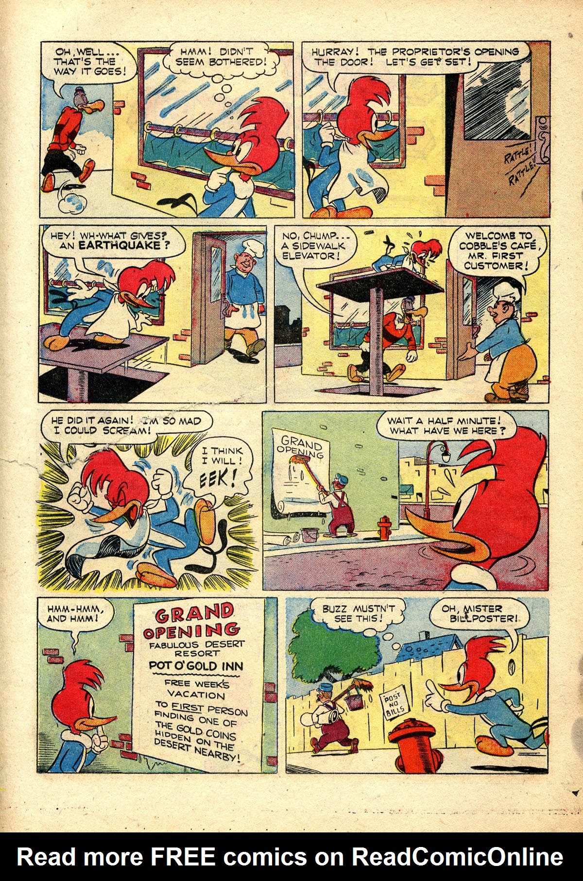 Read online Walter Lantz Woody Woodpecker (1952) comic -  Issue #22 - 14
