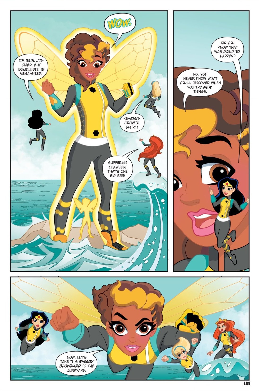Read online DC Super Hero Girls: Search for Atlantis comic -  Issue # TPB - 107