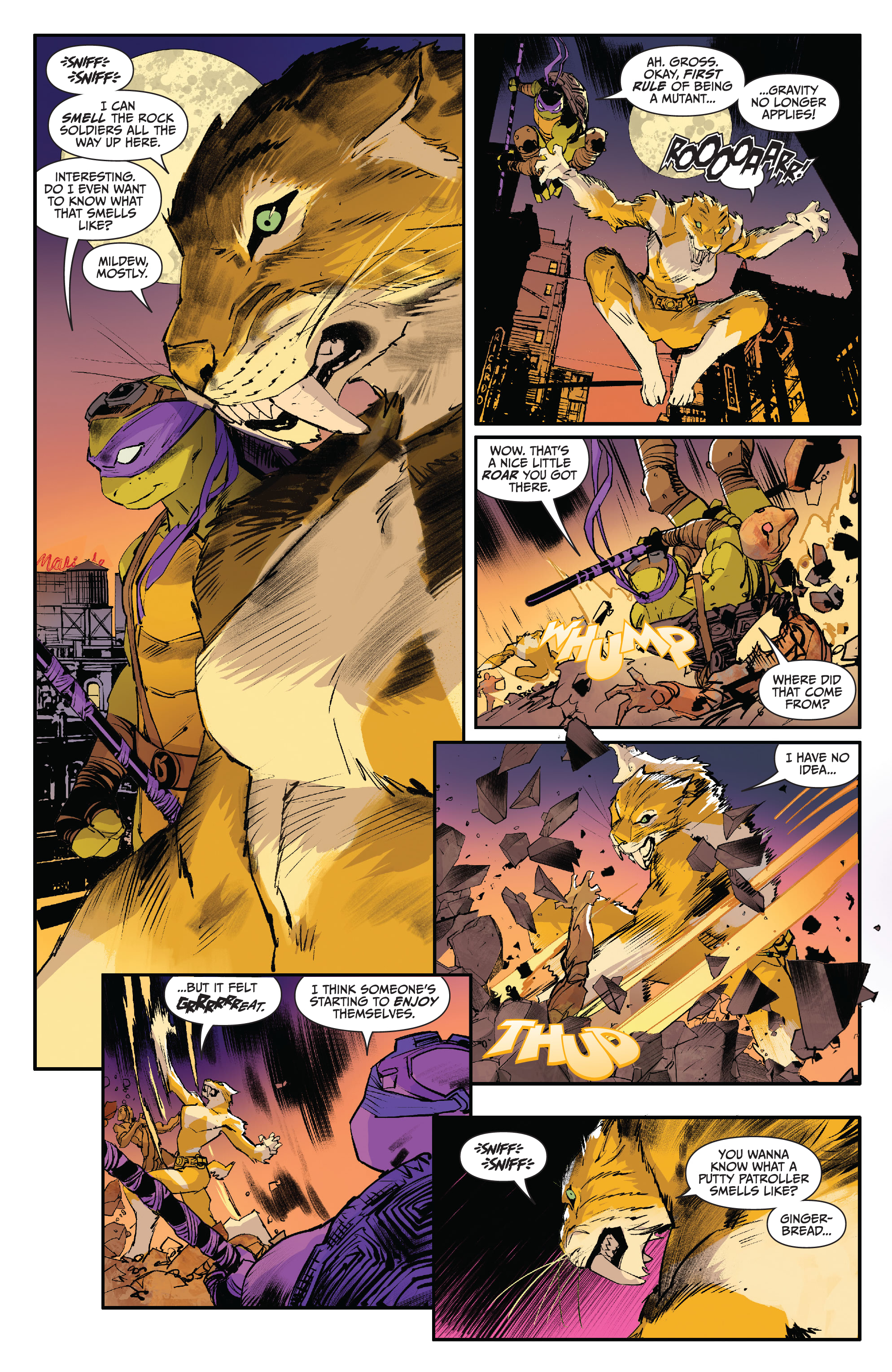 Read online Mighty Morphin Power Rangers/ Teenage Mutant Ninja Turtles II comic -  Issue #3 - 17