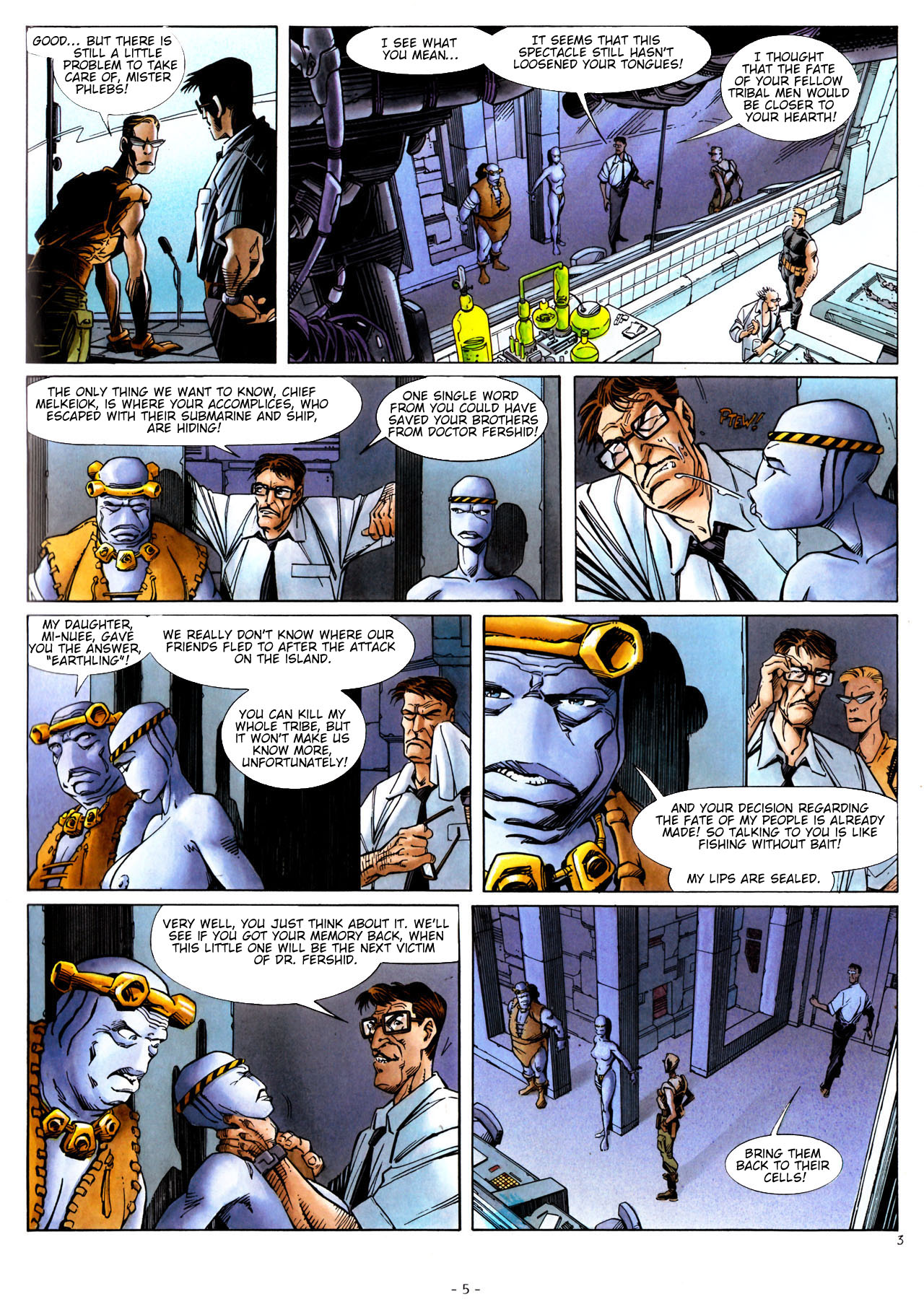 Read online Aquablue comic -  Issue #5 - 6