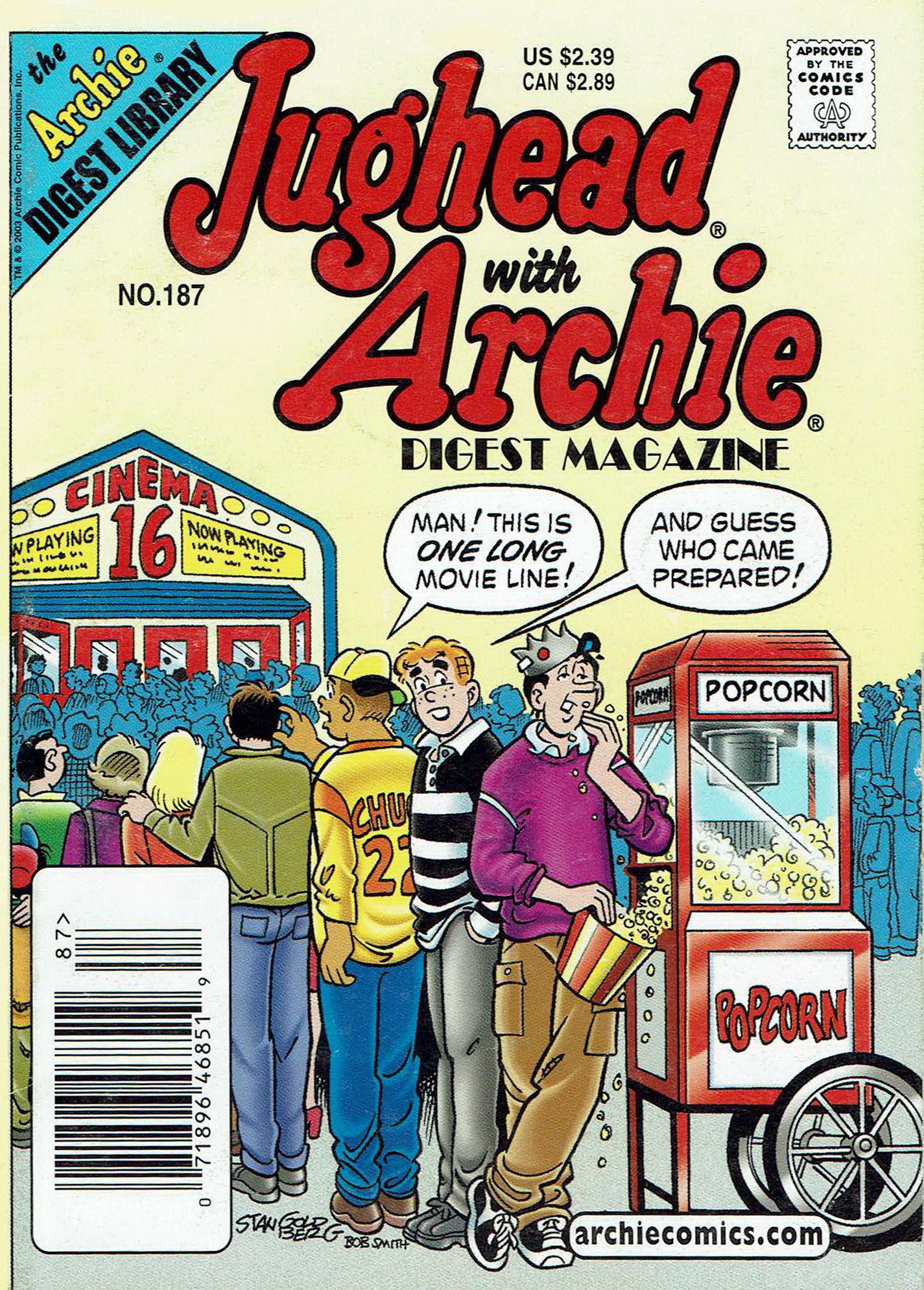 Read online Jughead with Archie Digest Magazine comic -  Issue #187 - 1