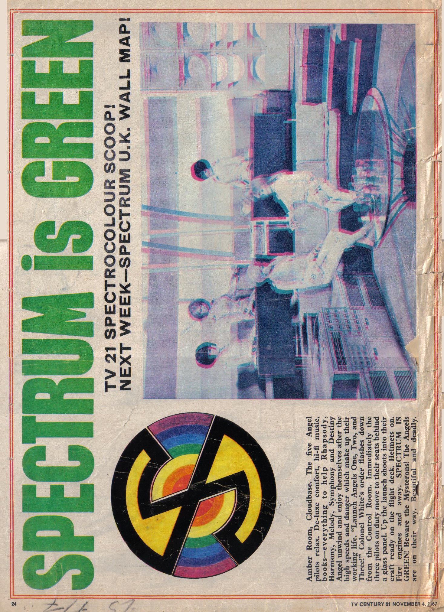 Read online TV Century 21 (TV 21) comic -  Issue #146 - 24