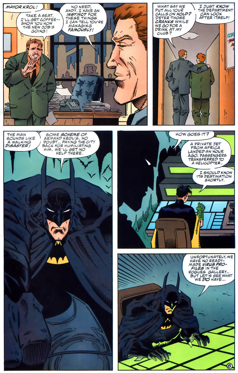 Read online Batman: Contagion comic -  Issue #1 - 10