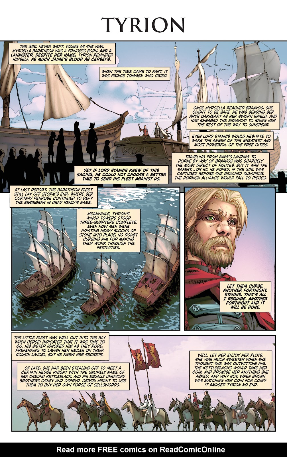 George R.R. Martin's A Clash Of Kings: The Comic Book Vol. 2 (2020-)  Chapter 3 - Page 19